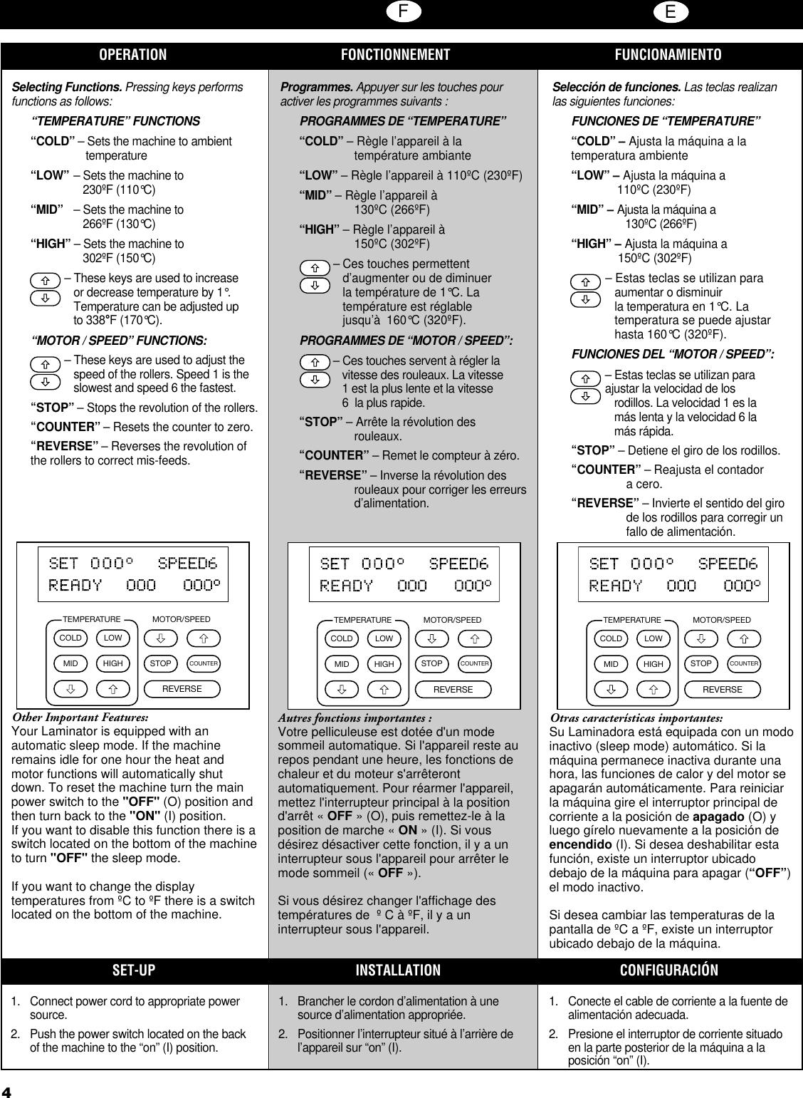 Page 4 of 7 - Gbc Gbc-H525-Users-Manual- HeatSeal H525 Op Instructions  Gbc-h525-users-manual