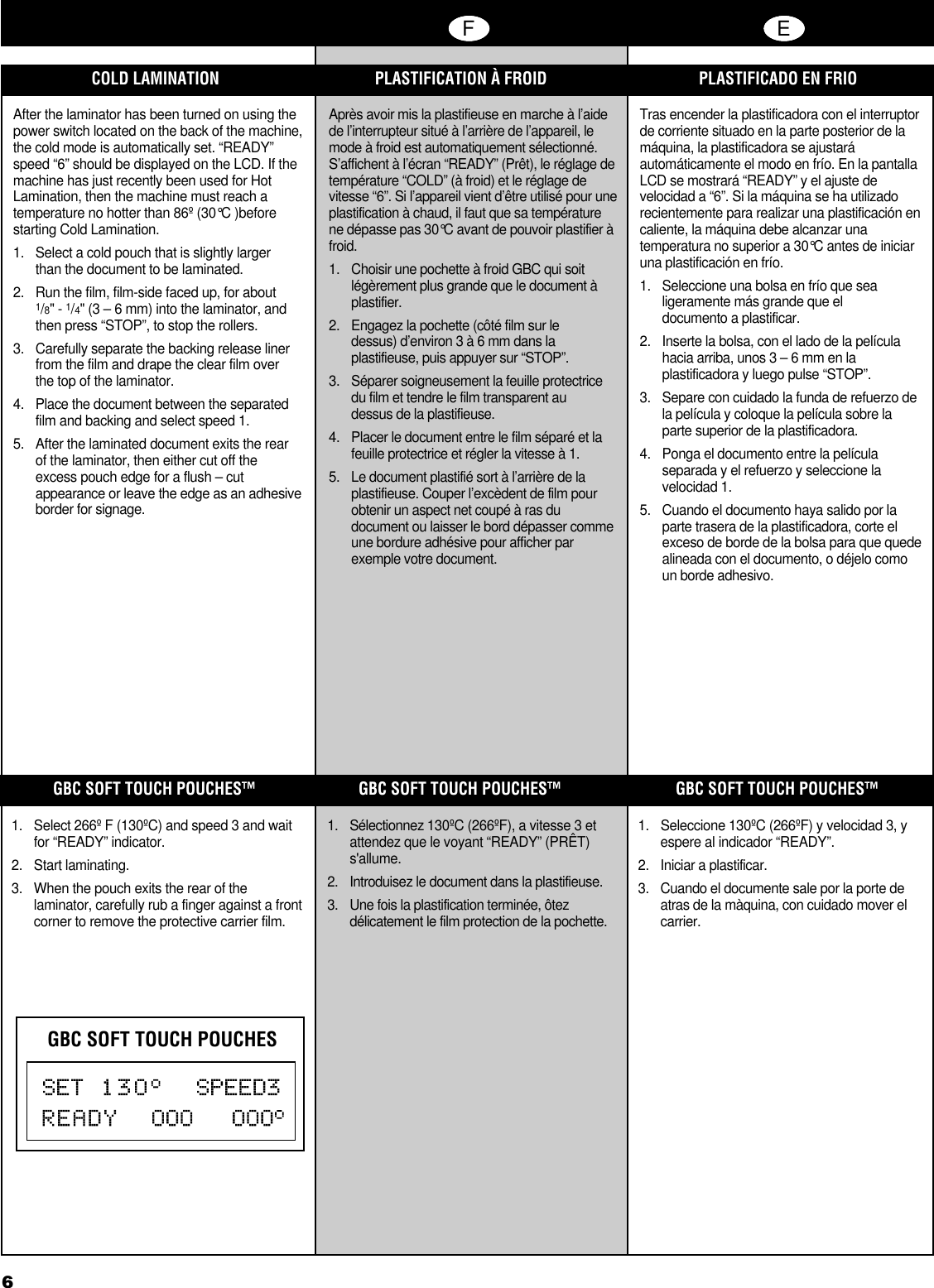 Page 6 of 7 - Gbc Gbc-H525-Users-Manual- HeatSeal H525 Op Instructions  Gbc-h525-users-manual