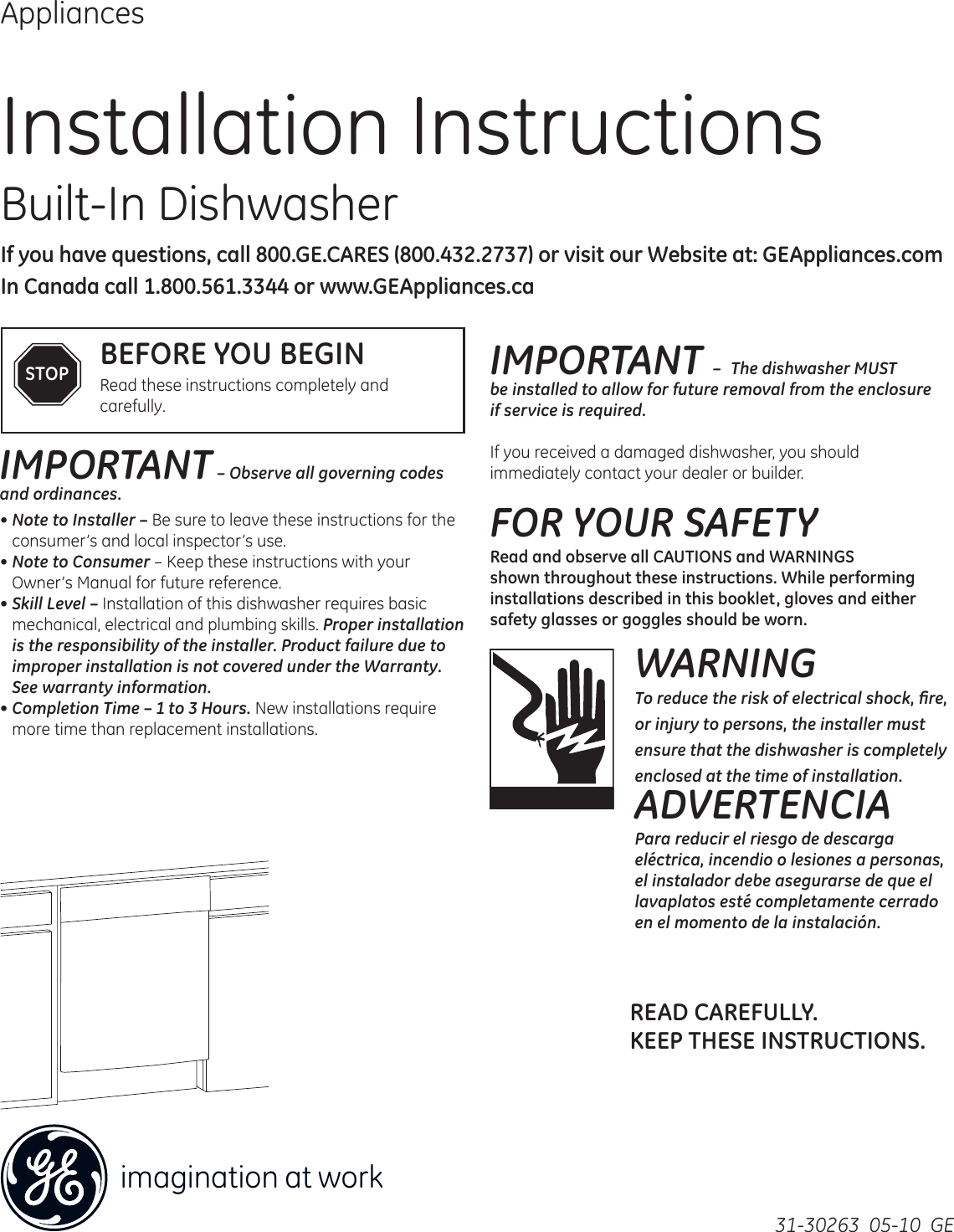 Ge Appliances 0 Part2 Z Gldt690Dww Installation Instructions
