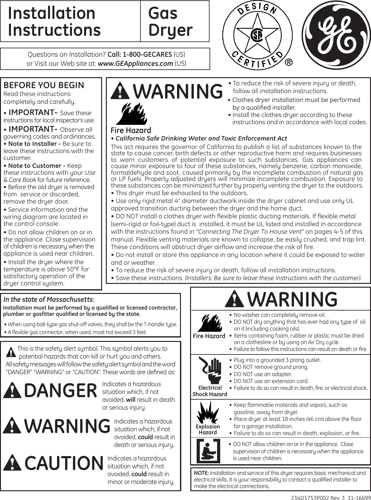 Ge Appliances 1 Part3 Z Gtdp740Gdww Installation Instructions 31 16699_EN