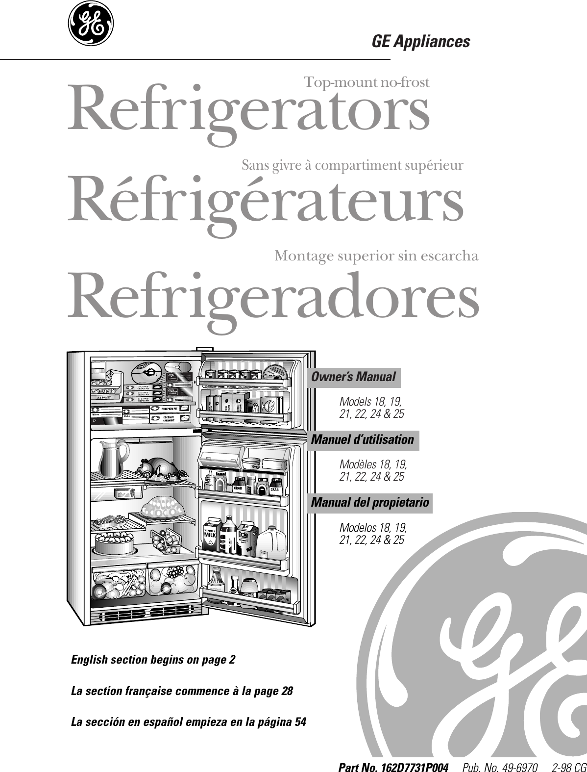 Ge Appliances 24 Users Manual 49 6970