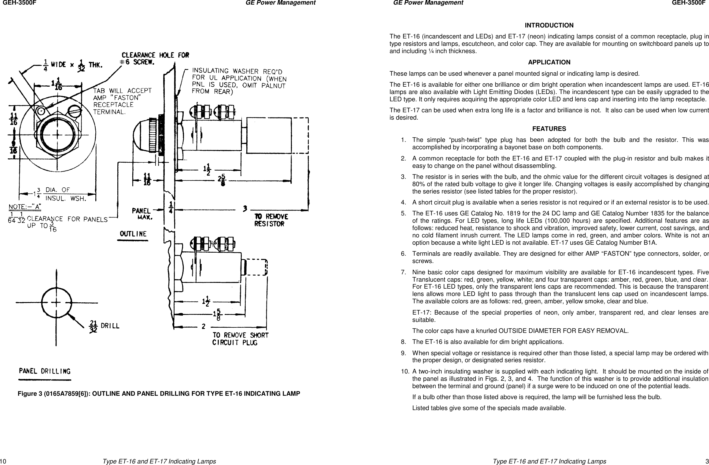 Page 10 of 12 - Ge-Appliances Ge-Appliances-General-Electric-Indoor-Furnishings-Et-16-Users-Manual- Type ET-16 And ET-17 Instructions  Ge-appliances-general-electric-indoor-furnishings-et-16-users-manual