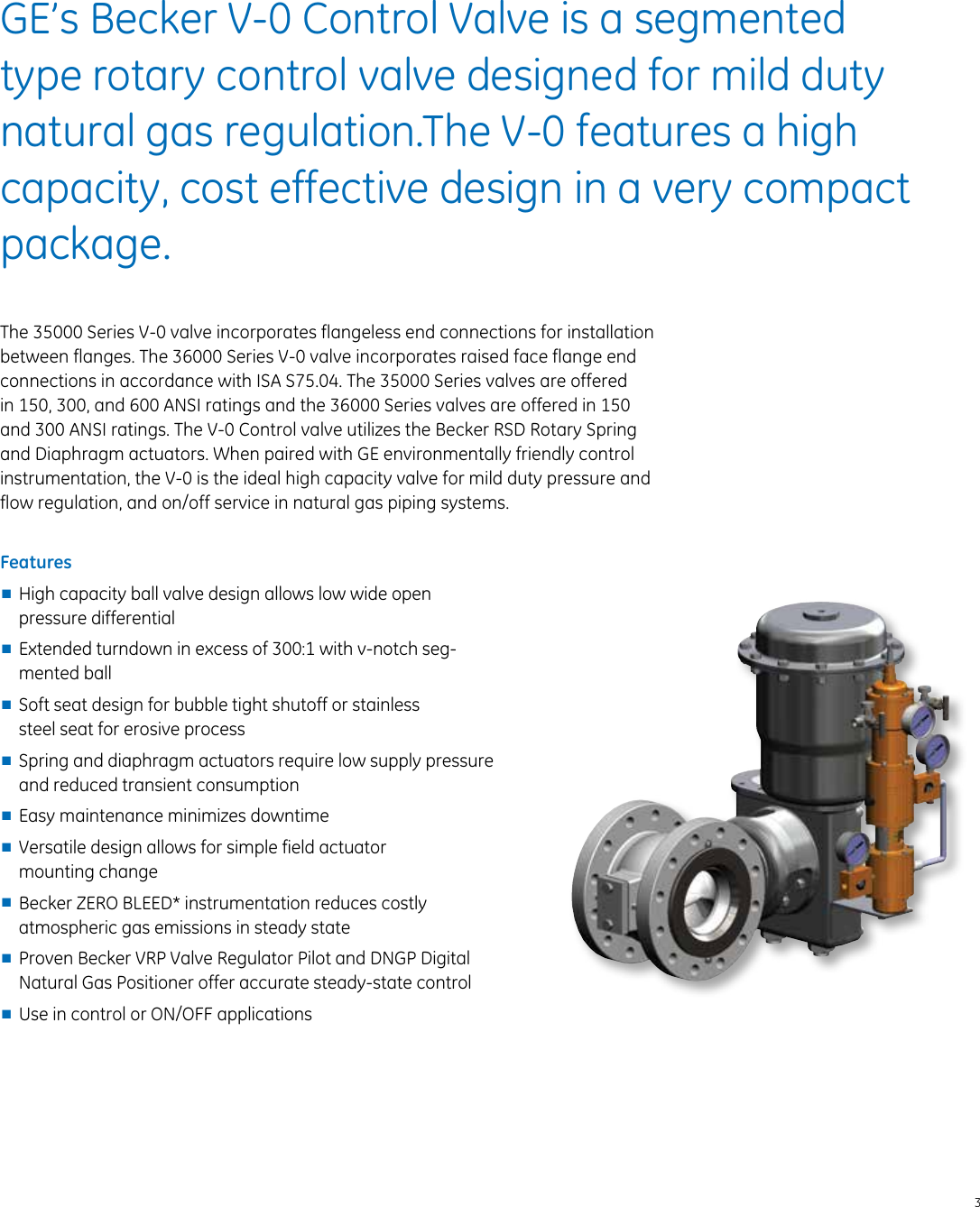 Page 3 of 12 - Ge-Appliances Ge-Rotary-Control-Valves-Gea31409-Brochure-  Ge-rotary-control-valves-gea31409-brochure