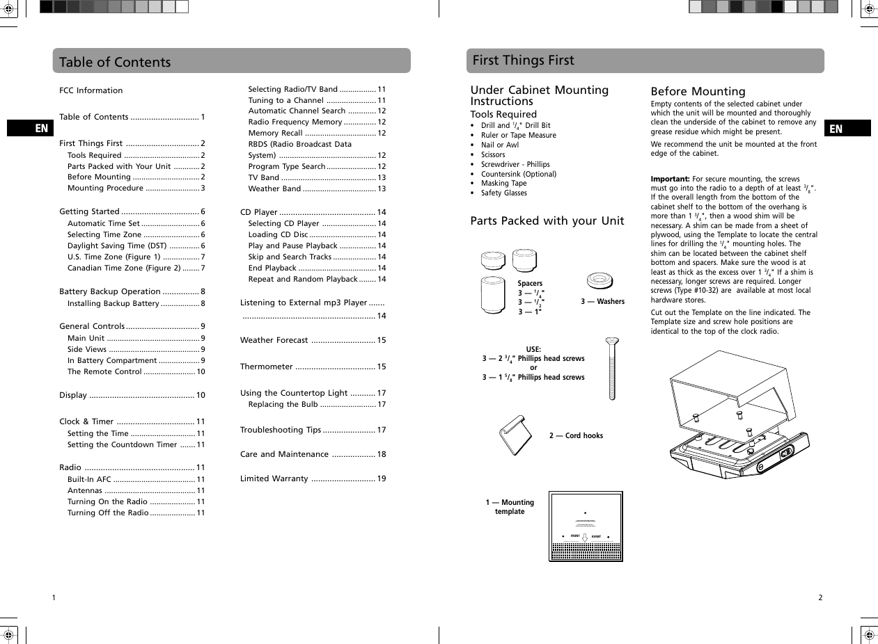 Page 3 of 12 - Ge-Appliances Ge-Spacemaker-7-5400-Users-Manual- ManualsLib - Makes It Easy To Find Manuals Online!  Ge-spacemaker-7-5400-users-manual