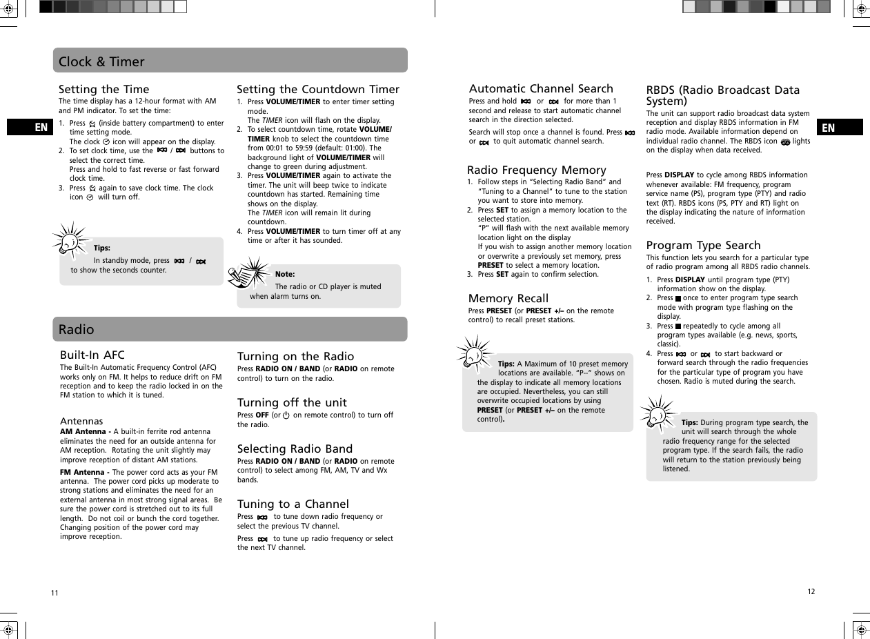 Page 8 of 12 - Ge-Appliances Ge-Spacemaker-7-5400-Users-Manual- ManualsLib - Makes It Easy To Find Manuals Online!  Ge-spacemaker-7-5400-users-manual