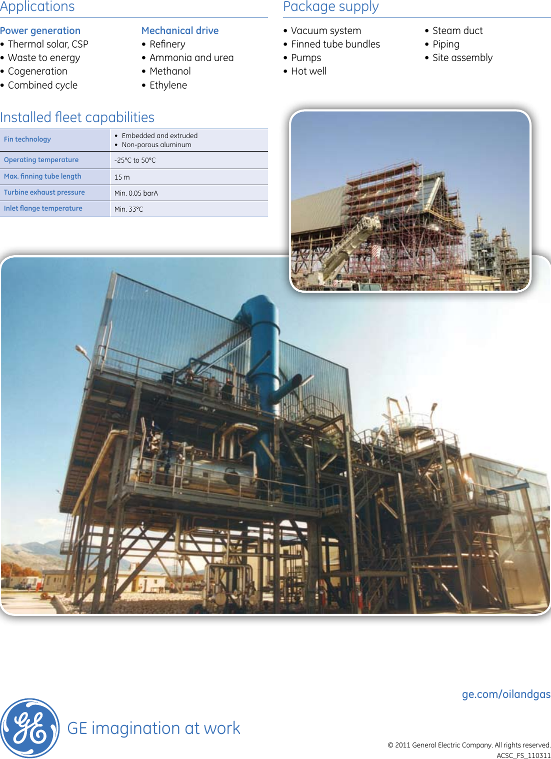 Page 9 of 11 - Ge Ge-Air-Cooled-Heat-Exchangers-Brochure-  Ge-air-cooled-heat-exchangers-brochure