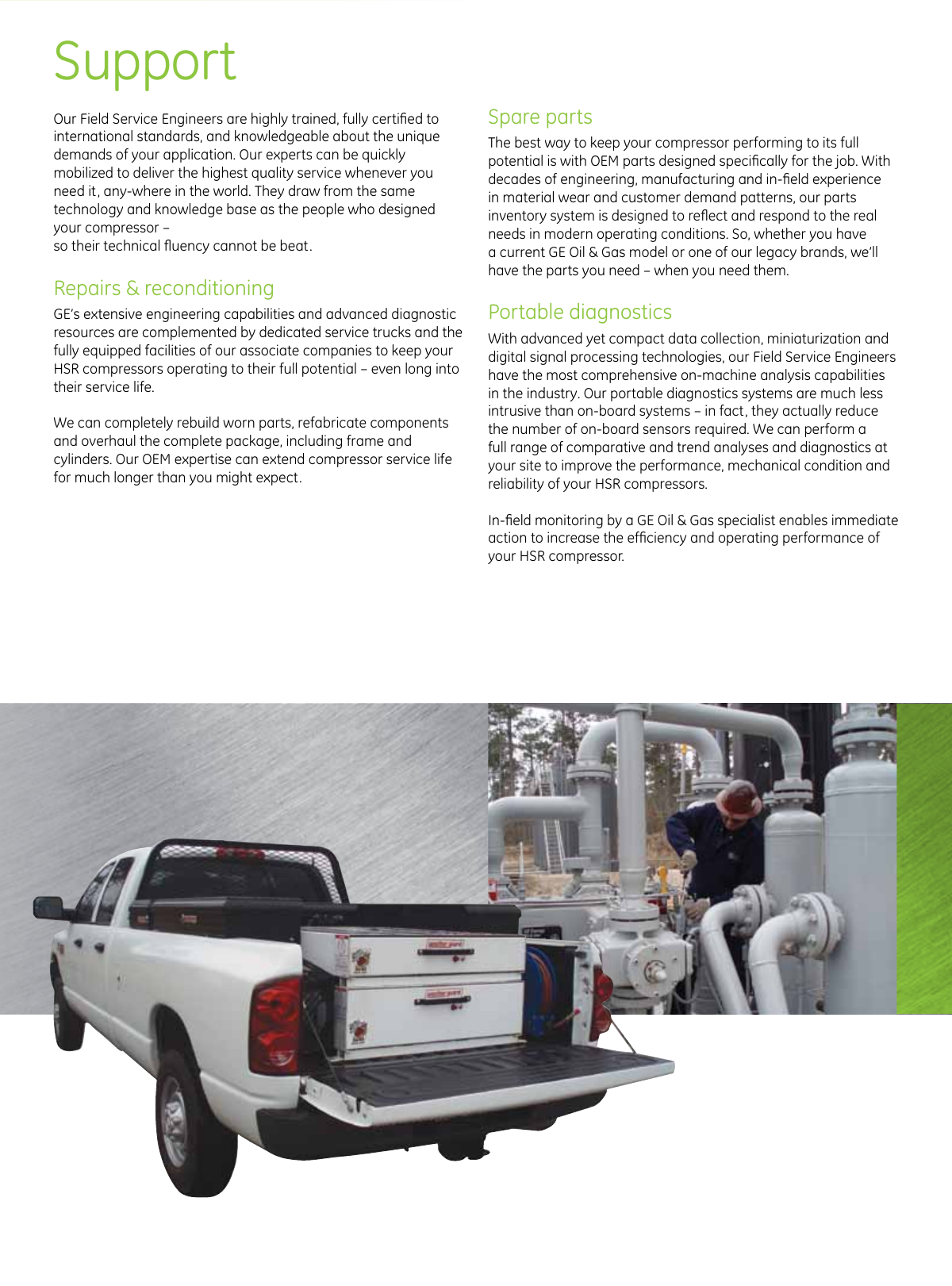 Page 5 of 6 - Ge Ge-Gemin-High-Speed-Reciprocating-Compressor-H-Frame-Brochure- Ge-gemin-high-speed-reciprocating-compressor-h-frame-brochure