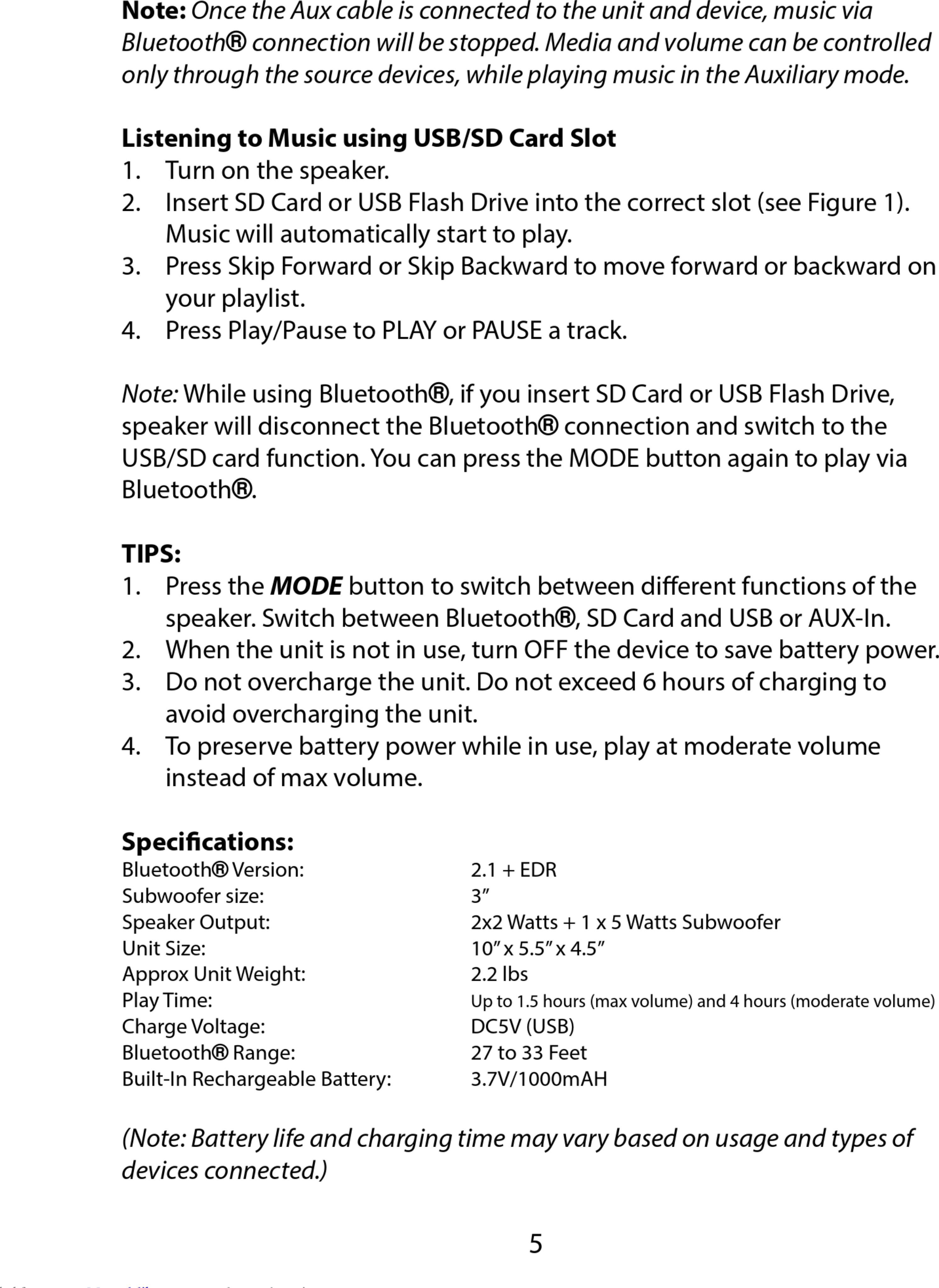 geektek sonic boombox party speaker