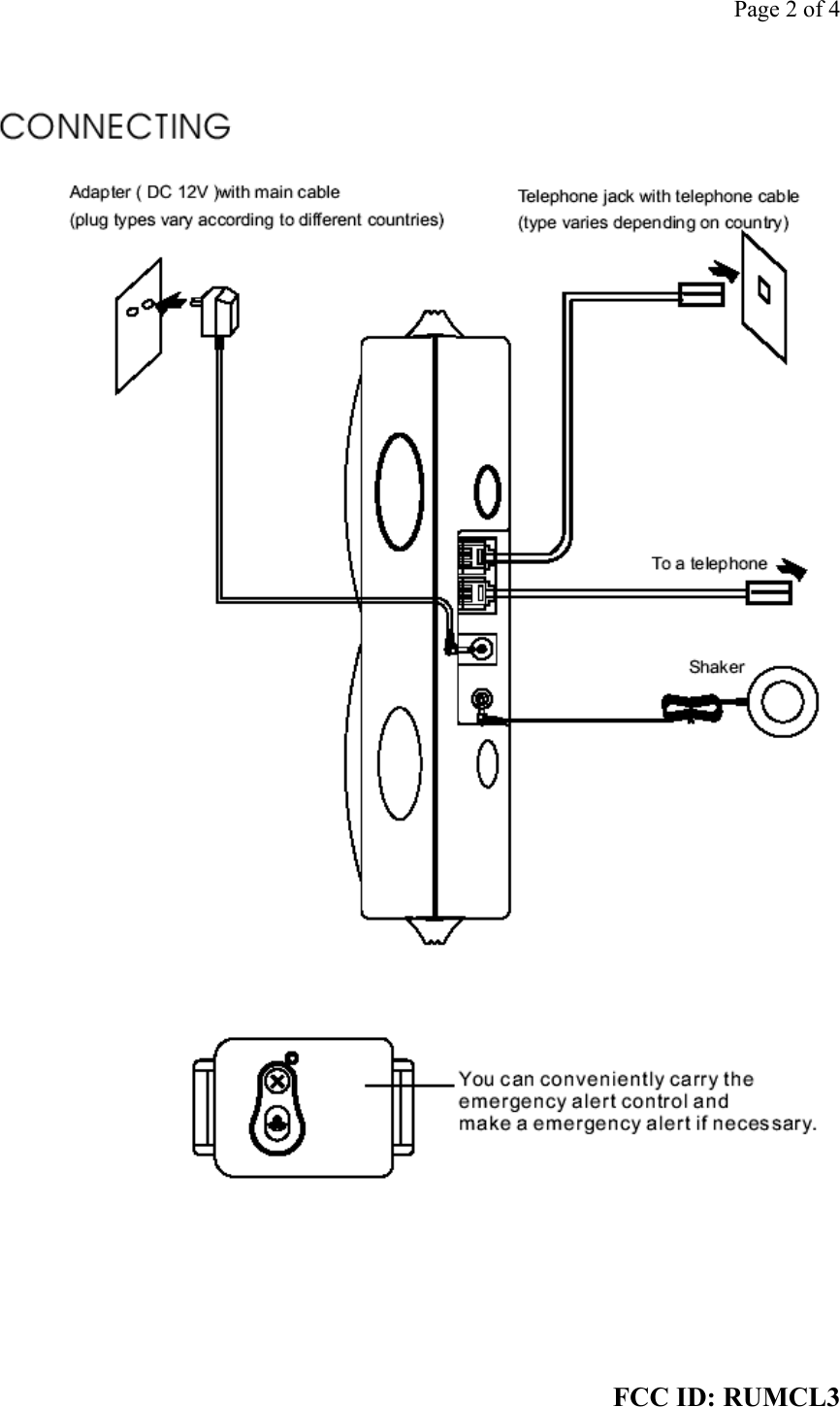 Page 2 of 4 FCC ID: RUMCL3       