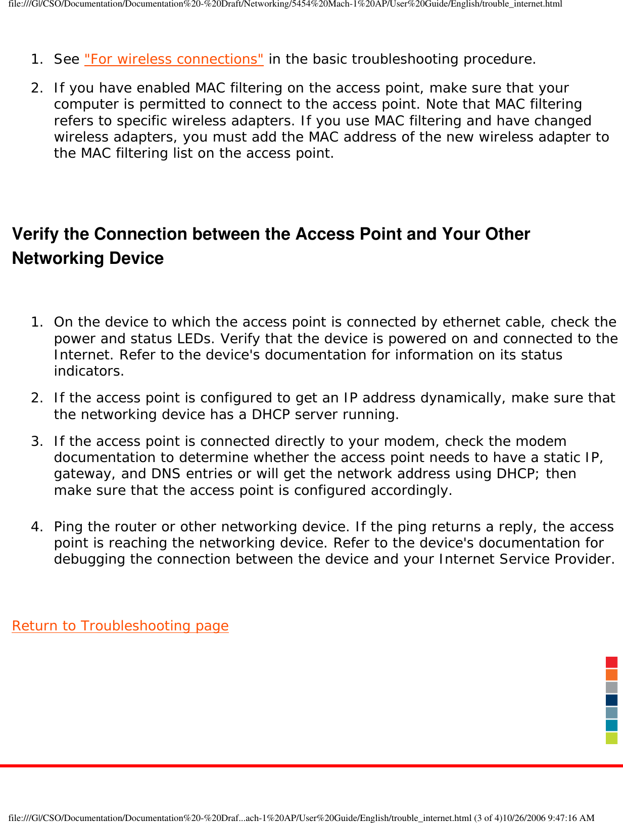 Page 103 of GemTek Technology A950630GN USRobotics Wireless Nd1 Access Point User Manual Manual