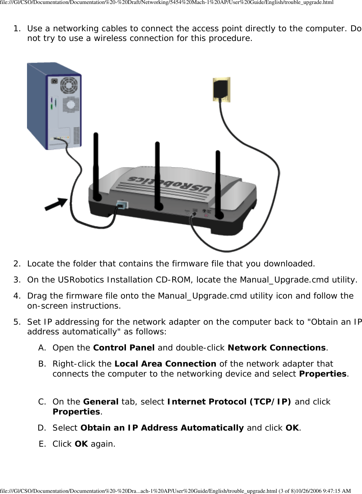 Page 95 of GemTek Technology A950630GN USRobotics Wireless Nd1 Access Point User Manual Manual