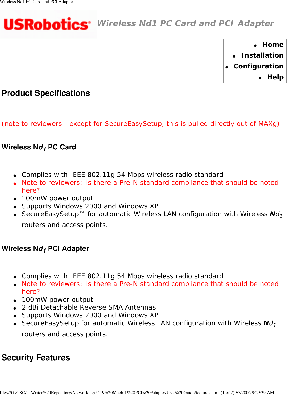 Page 3 of GemTek Technology C950622G Wireless Nd1 PC Card User Manual Wireless Nd1 PC Card and PCI Adapter