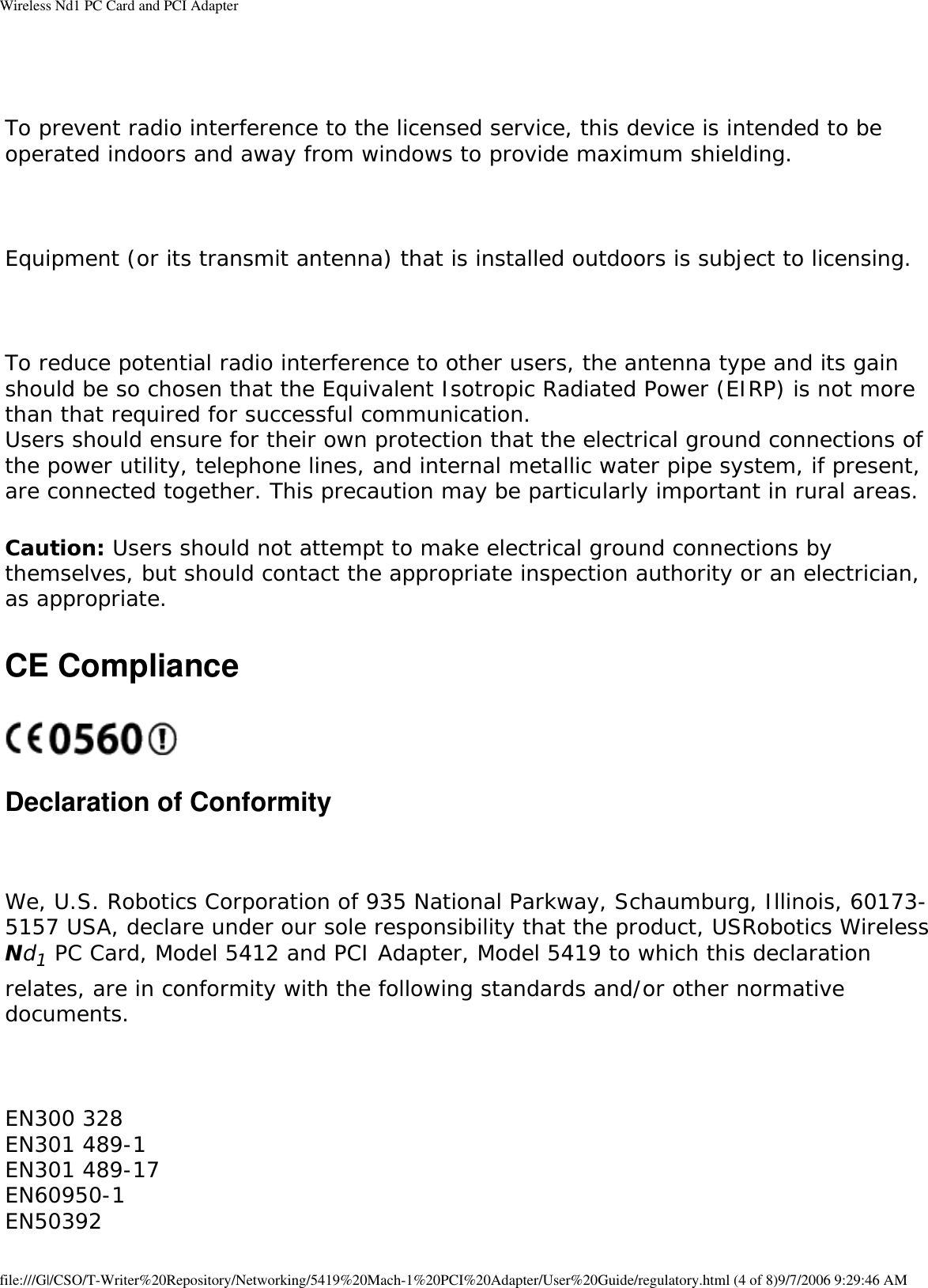 Page 67 of GemTek Technology C950622G Wireless Nd1 PC Card User Manual Wireless Nd1 PC Card and PCI Adapter