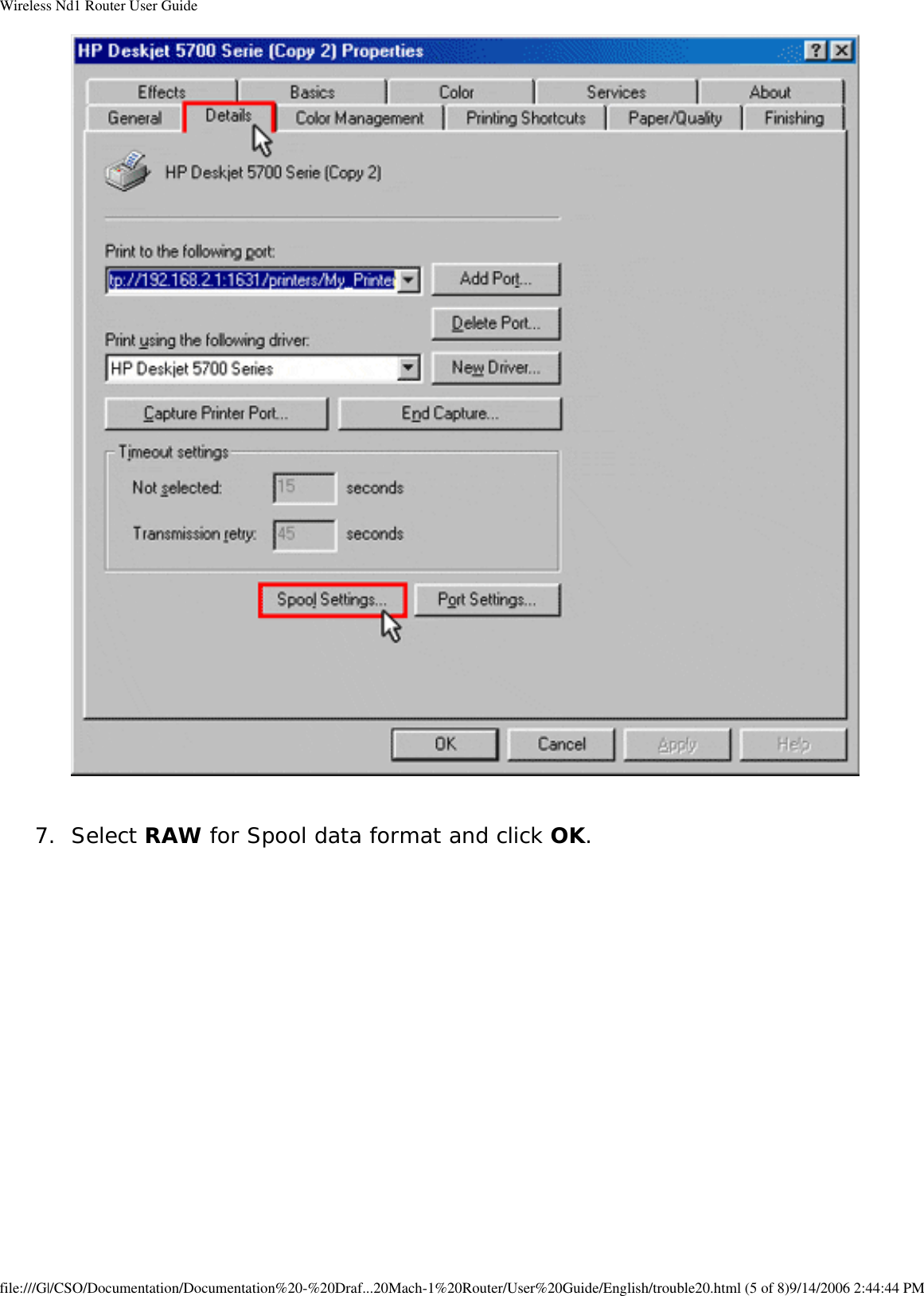 Page 39 of GemTek Technology R950630GN USRobotics Wireless Nd1 Router User Manual Wireless Nd1 Router User Guide