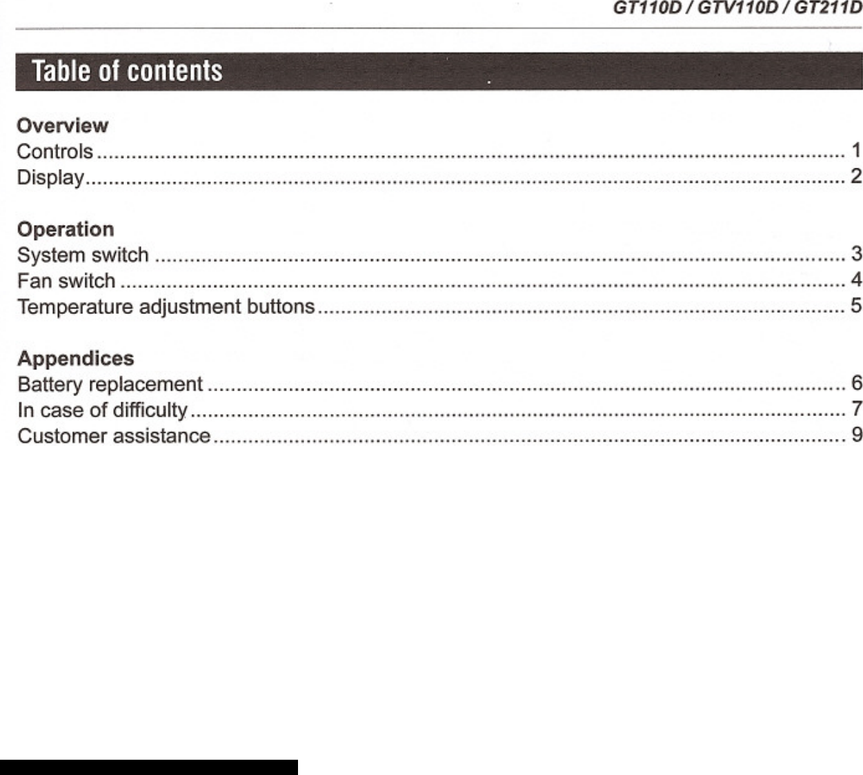 Page 3 of 12 - Gemtech Gemtech-Gt110D-Operating-Manual-820230 ManualsLib - Makes It Easy To Find Manuals Online! User Manual