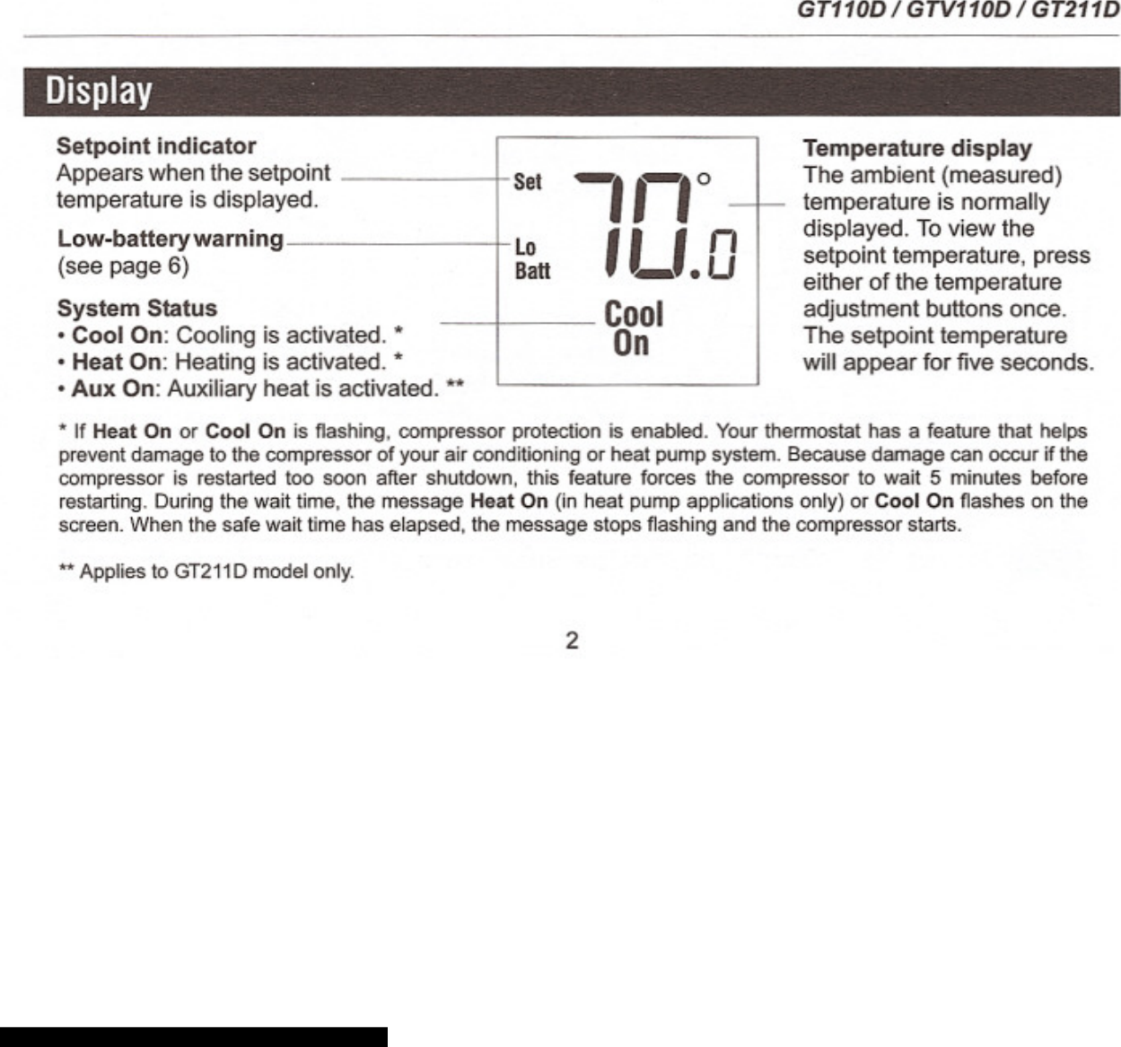 Page 5 of 12 - Gemtech Gemtech-Gt110D-Operating-Manual-820230 ManualsLib - Makes It Easy To Find Manuals Online! User Manual