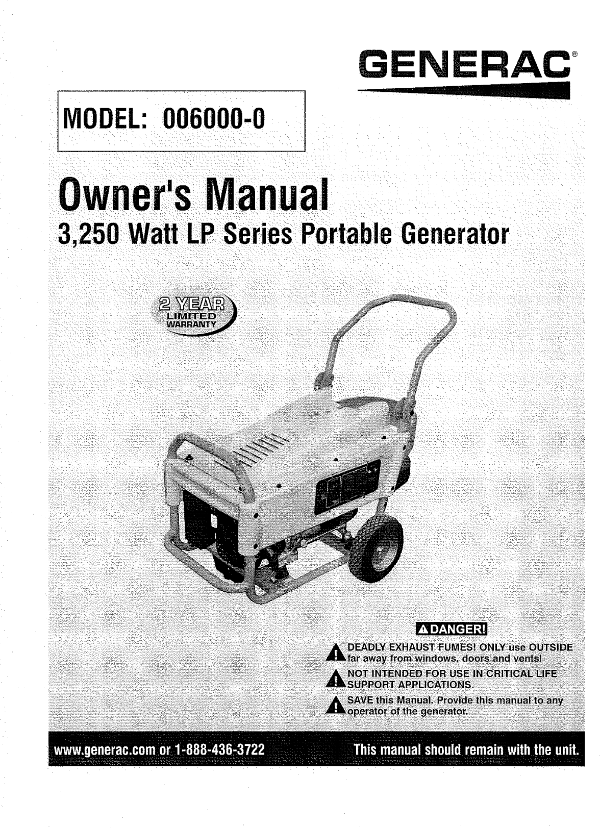 Generac Generator Installation Manual