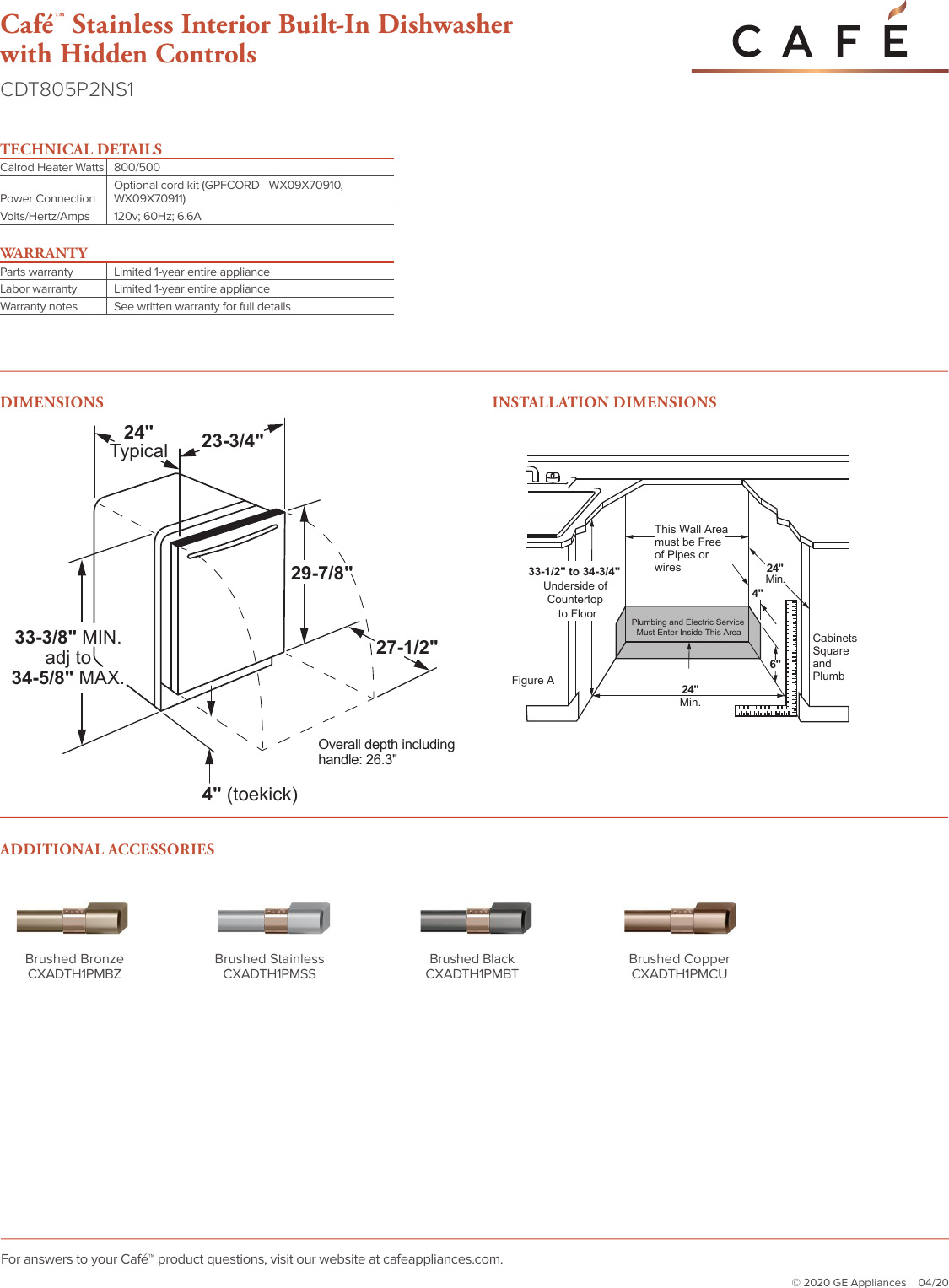 Page 2 of 2 - General-Electric  CDT805P2NS1 19