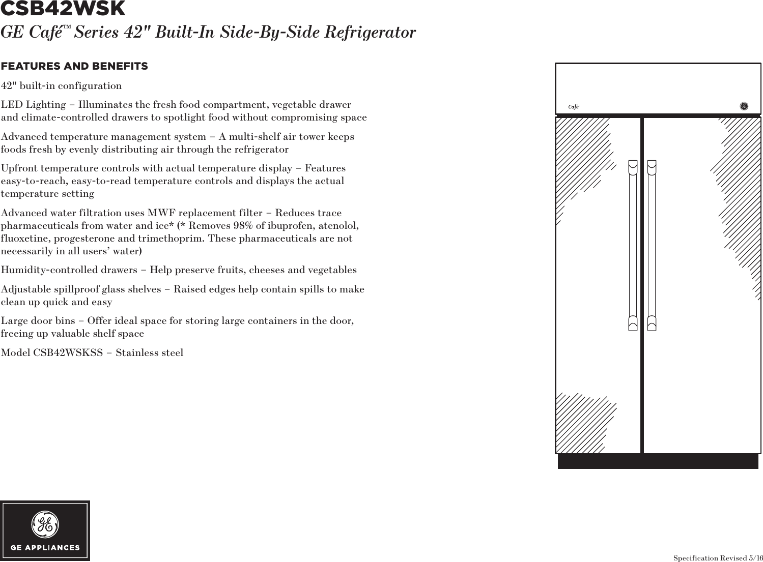 Page 3 of 3 - General-Electric  CSB42WSK C3