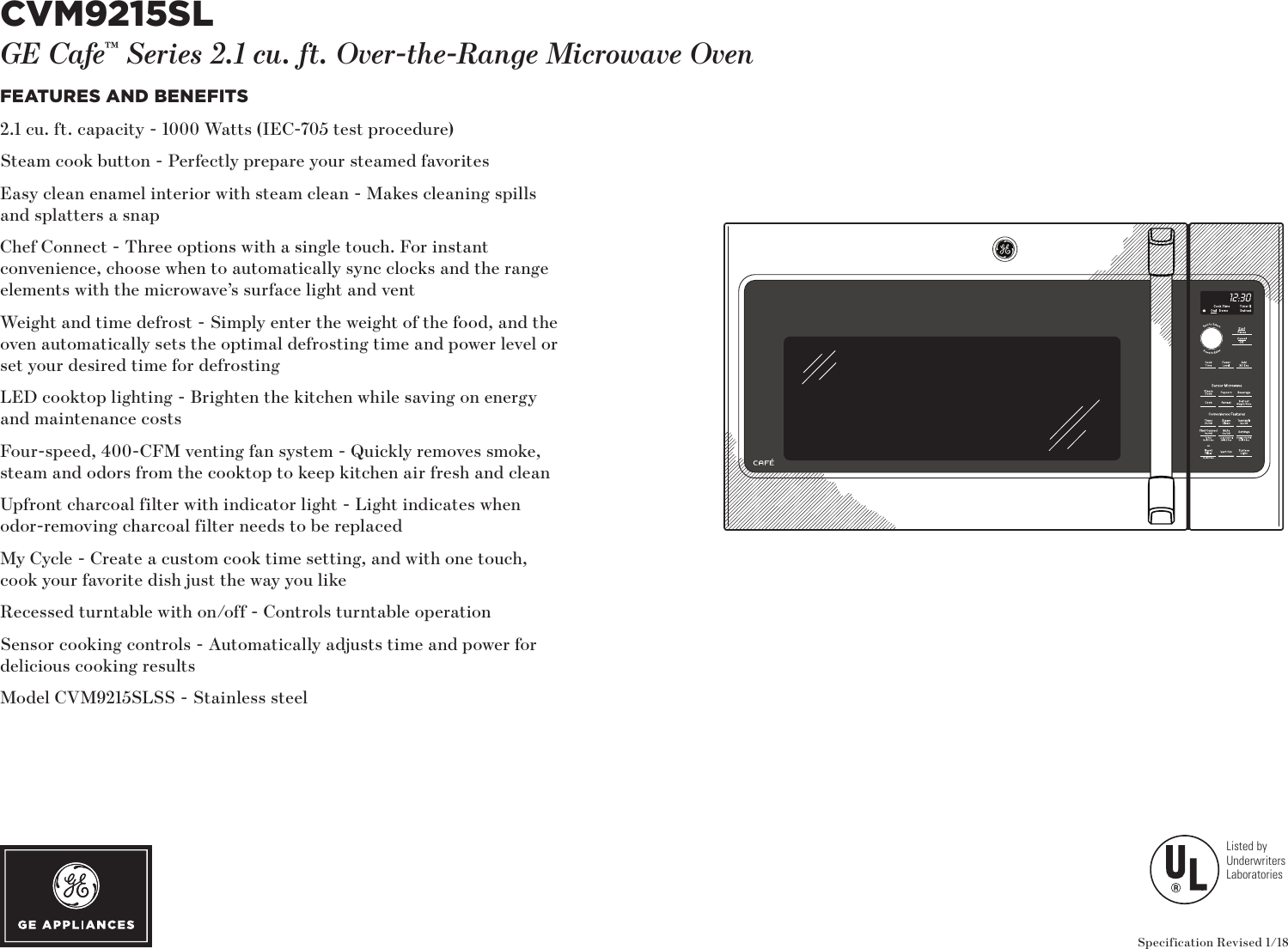 Page 3 of 3 - General-Electric  CVM9215SL C3 17