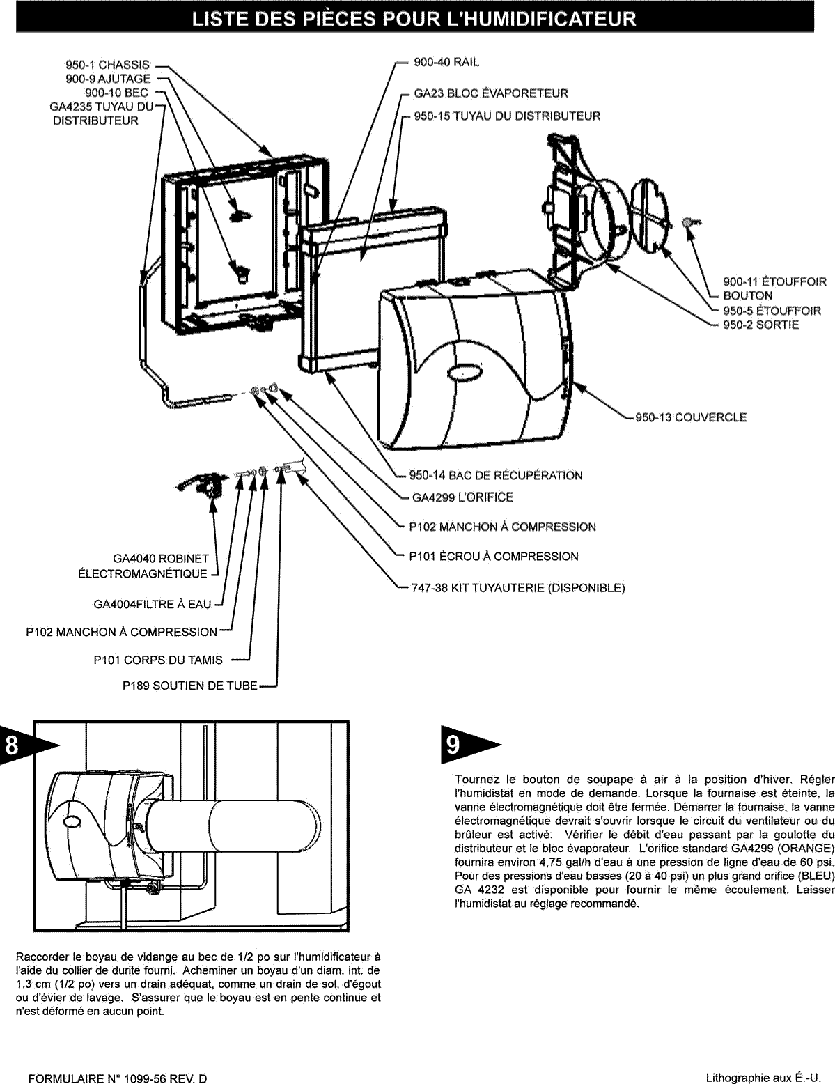 Page 7 of 8 - Generalaire 1099LHS User Manual  HUMIDIFIER - Manuals And Guides L1002568