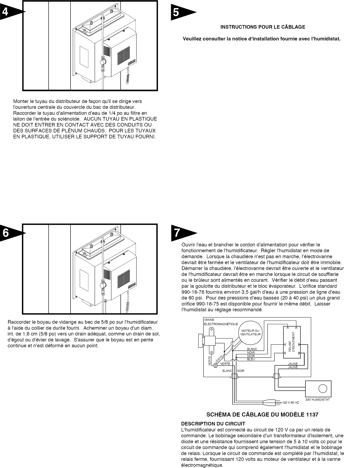 Page 4 of 9 - Generalaire 1137 User Manual  HUMIDIFIER - Manuals And Guides L1002554