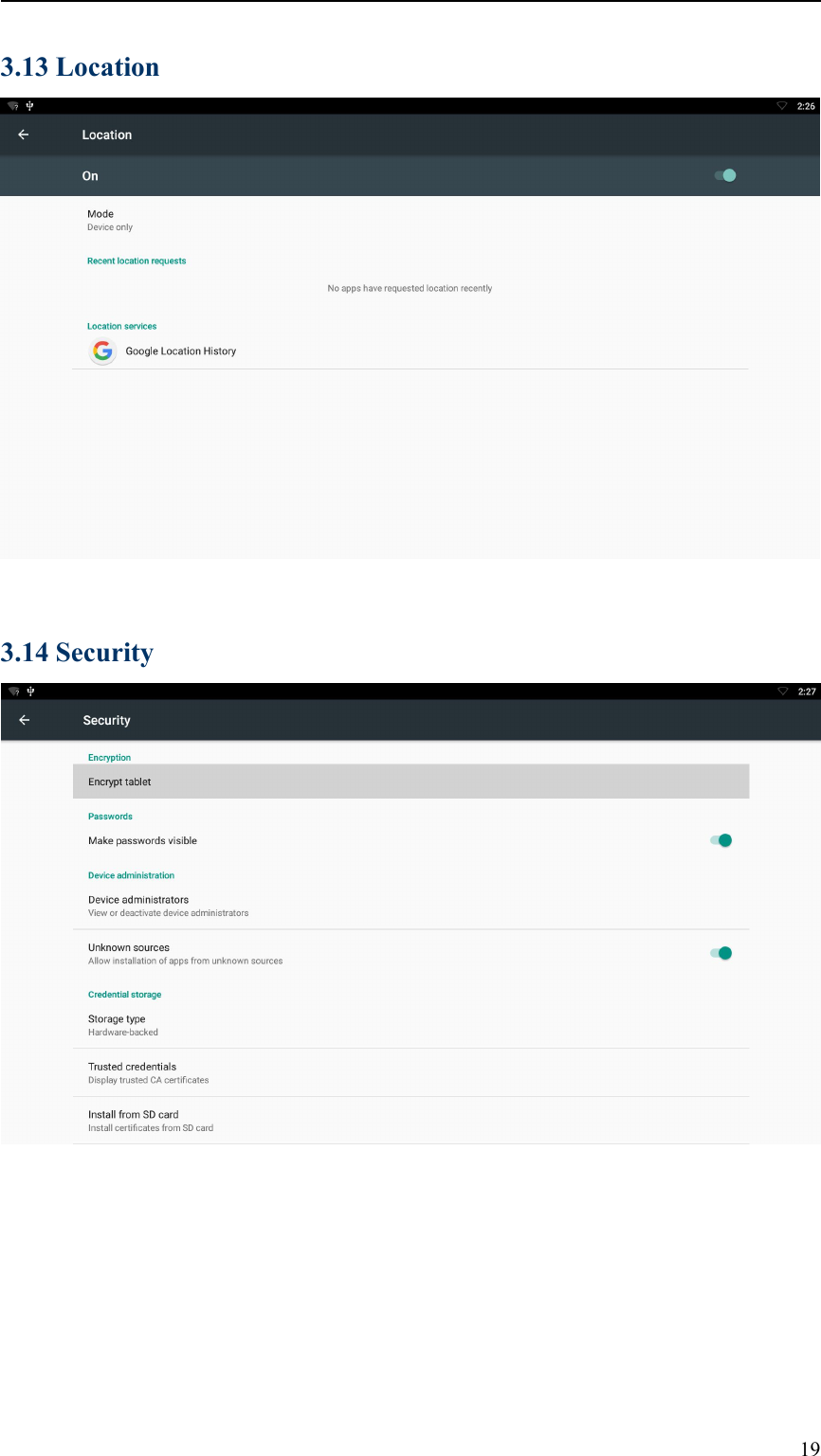 193.13 Location3.14 Security