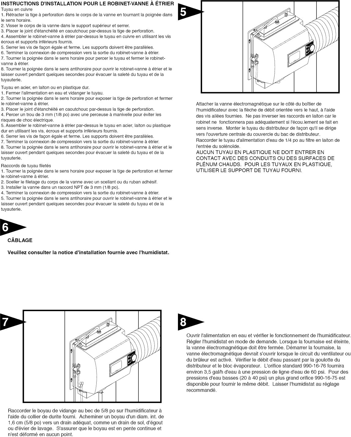 Page 4 of 8 - Genie 1042 User Manual  GENERALAIRE HUMIDIFIER - Manuals And Guides L1002553