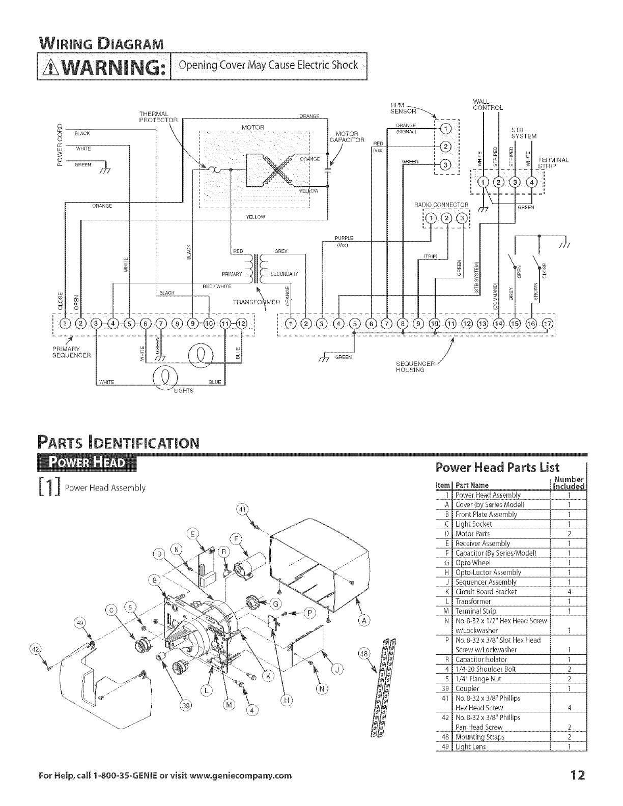 Genie 2560 User Manual WEED EATER BLOWER Manuals And Guides L0704245