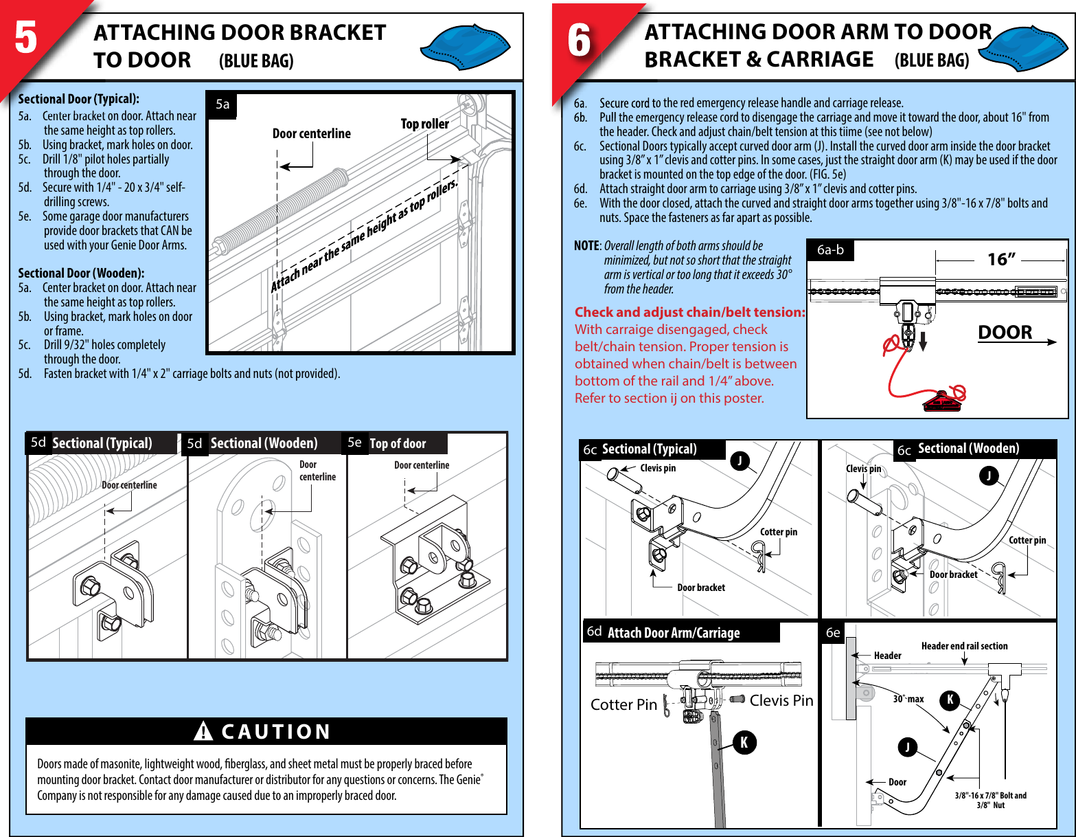 Page 6 of 8 - Genie  Assembly-installation 750-500 Printer-friendly Eng