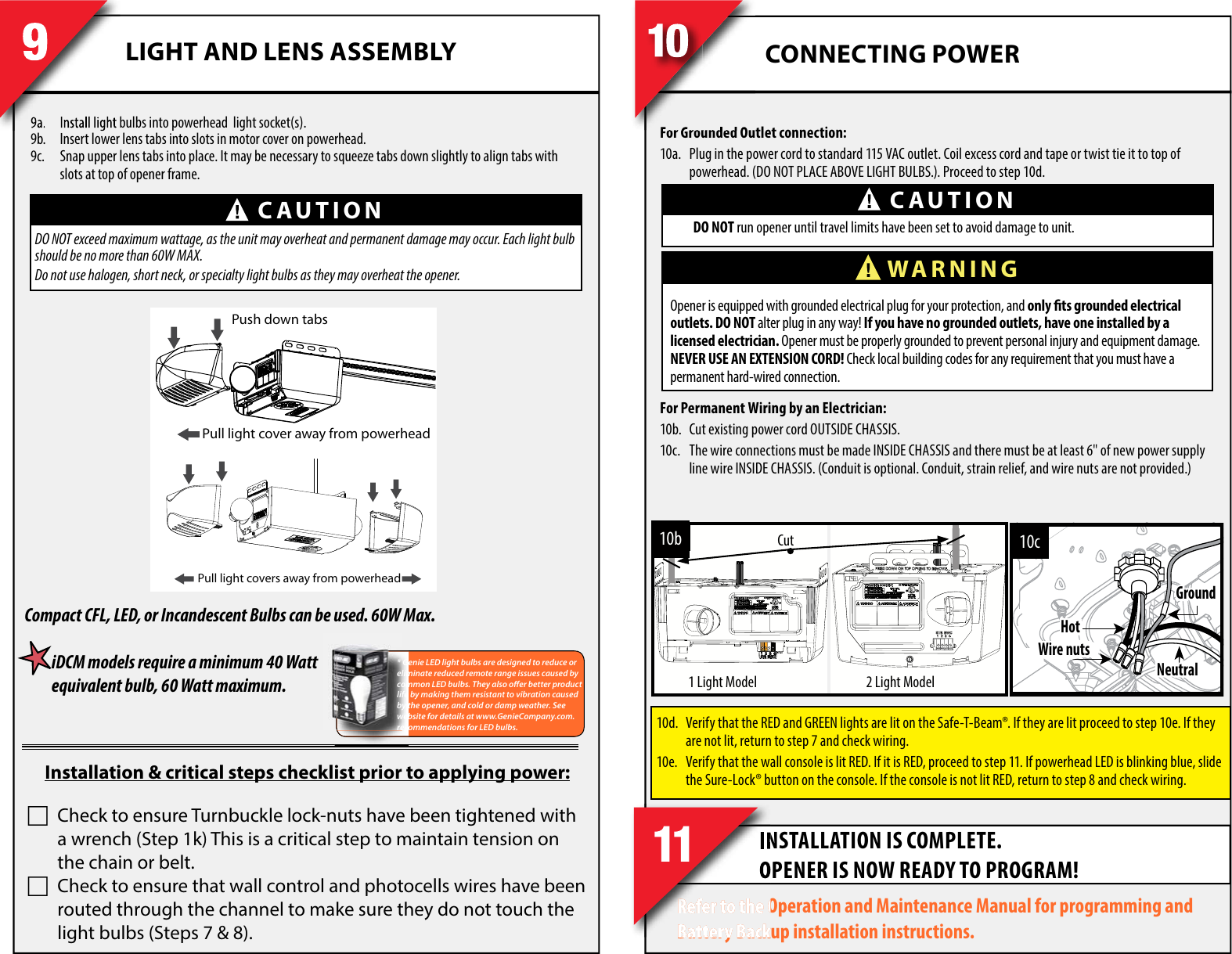 Page 8 of 8 - Genie  Assembly-installation 750-500 Printer-friendly Eng