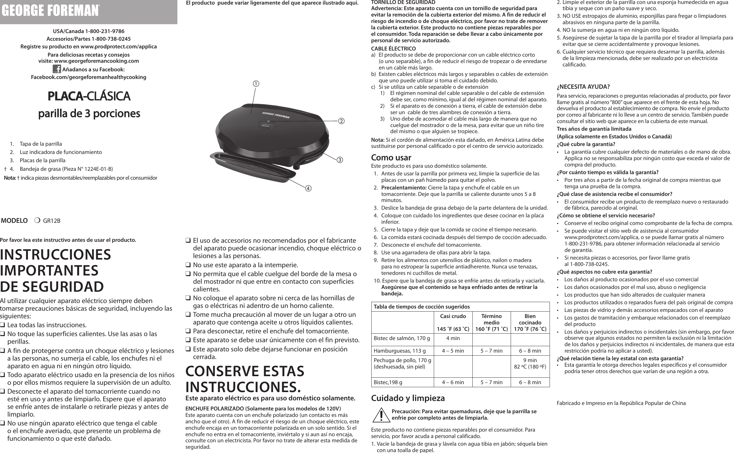 george-foreman-grill-instructions-bruin-blog