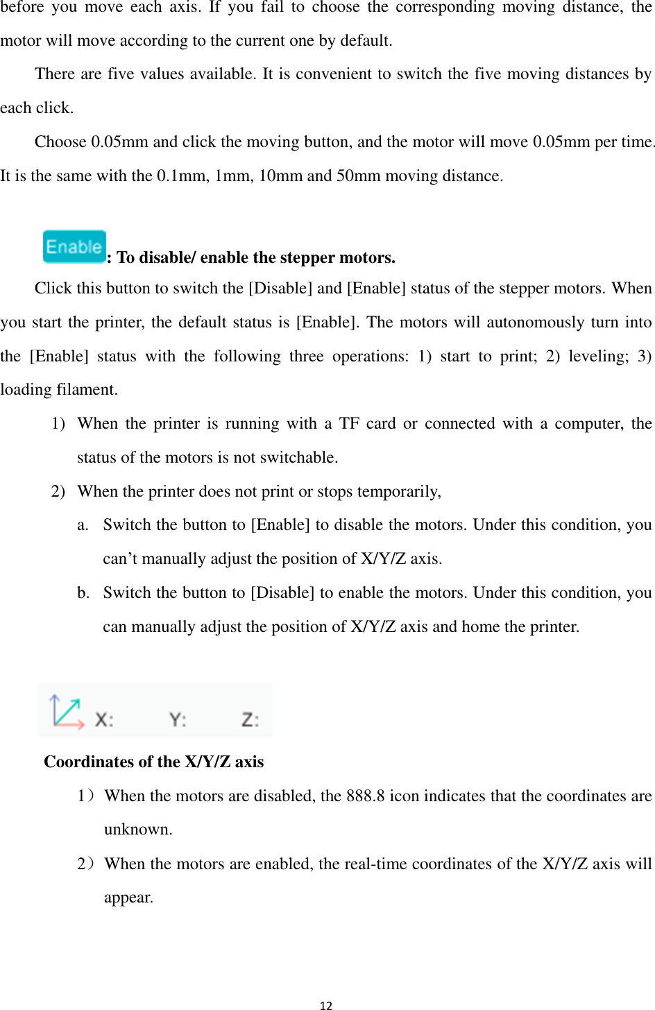 Page 13 of Getech Technology E180 Geeetech 3D printer User Manual 
