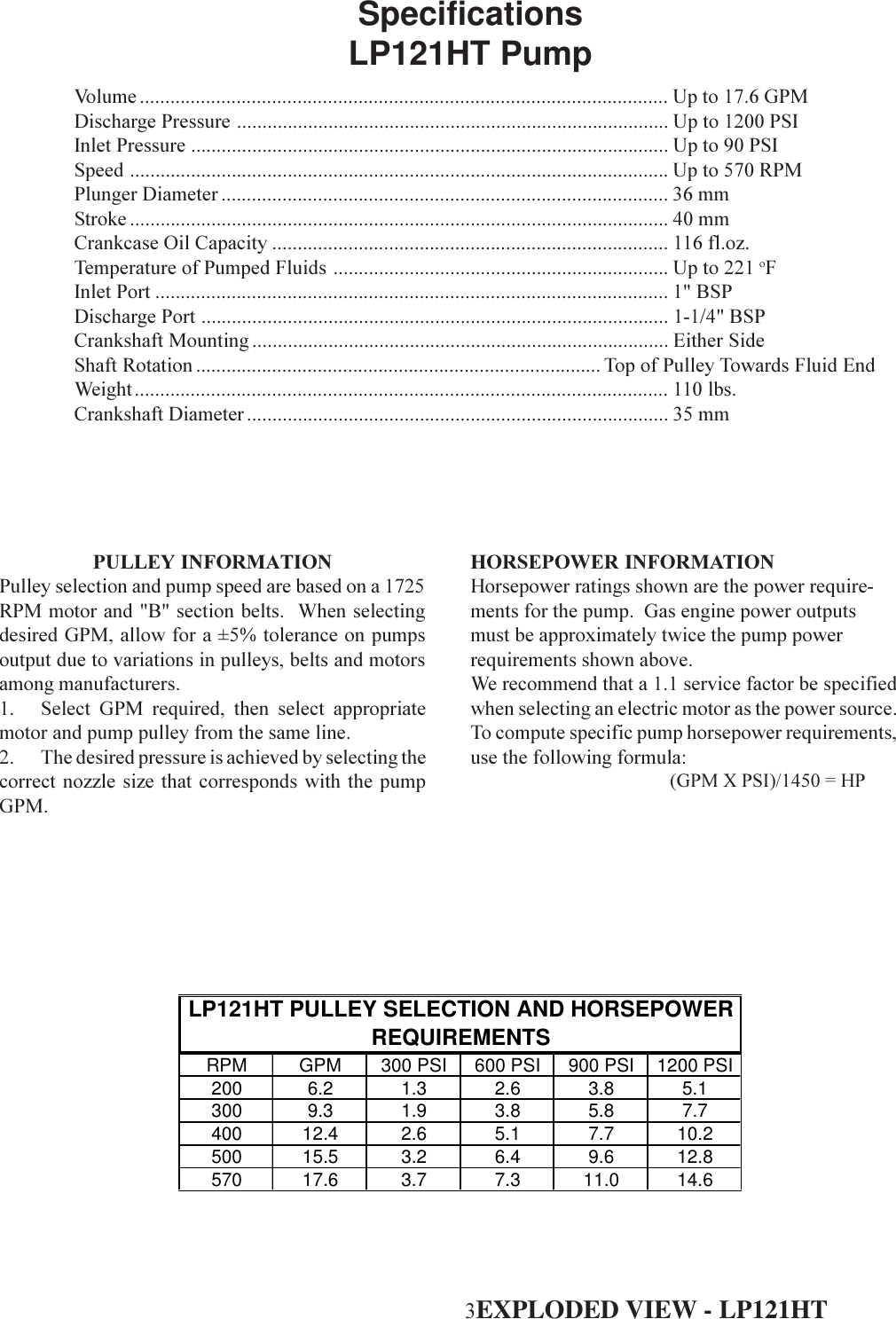 Giant Water Pump Lp121Ht Users Manual 8_5x11