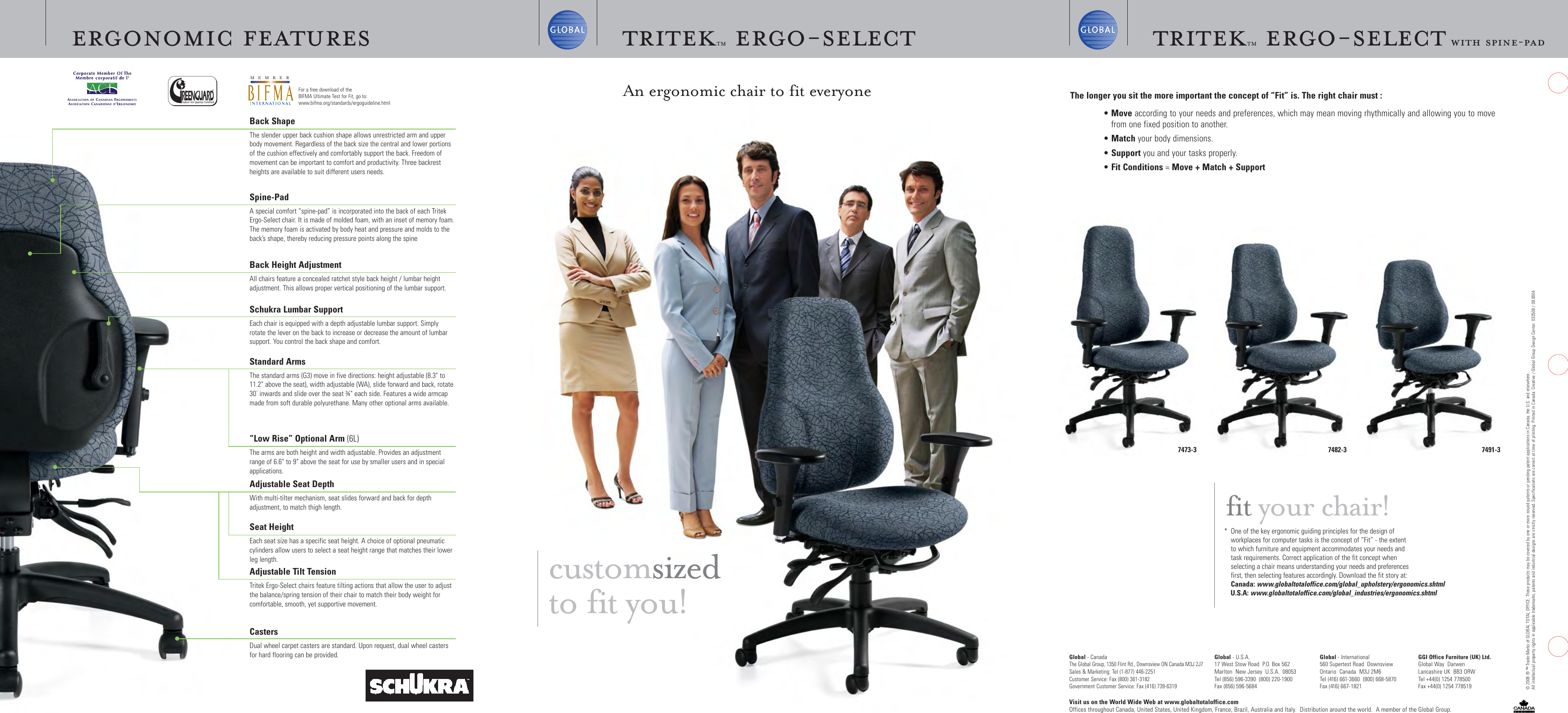 Page 4 of 4 - Global-Upholstery-Co Global-Upholstery-Co-Tritek-Ergonomic-Chair-Users-Manual- 410.1104_TritekErgo  Global-upholstery-co-tritek-ergonomic-chair-users-manual