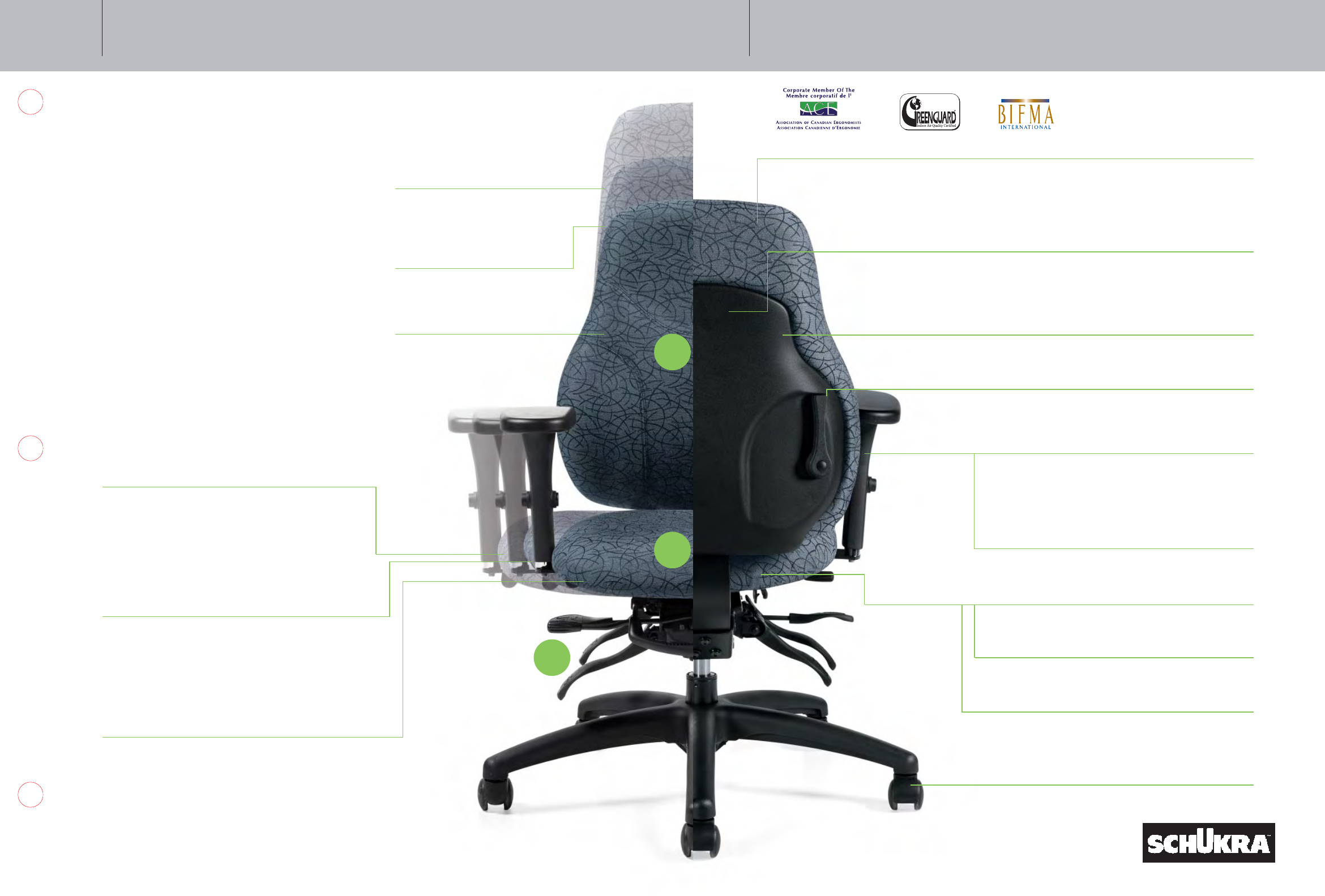 global tritek ergo select chair