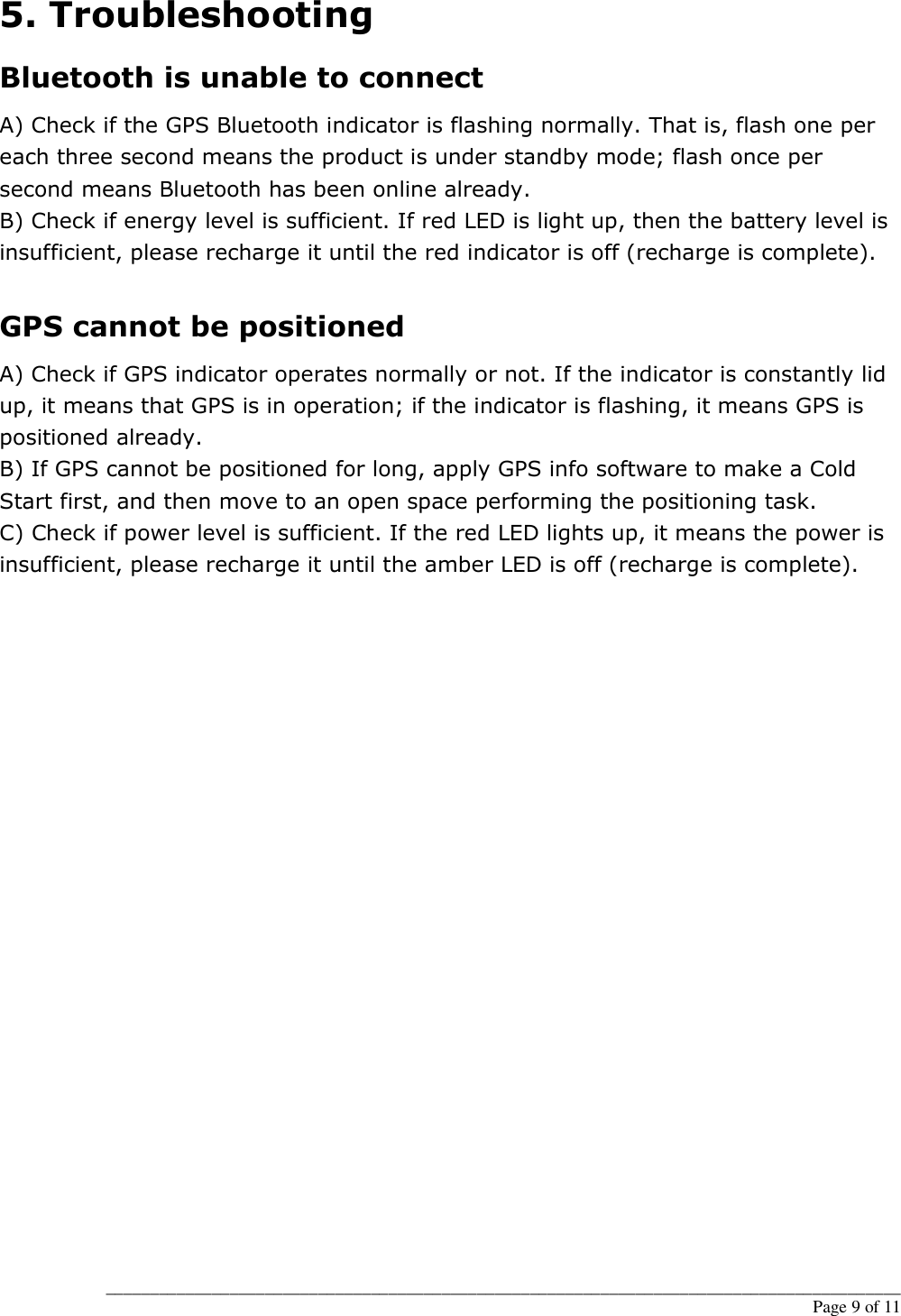 Page 10 of 11 - Globalsat Globalsat-Bt-821C-Users-Manual BT-821C User Manual-English Ver 1.1