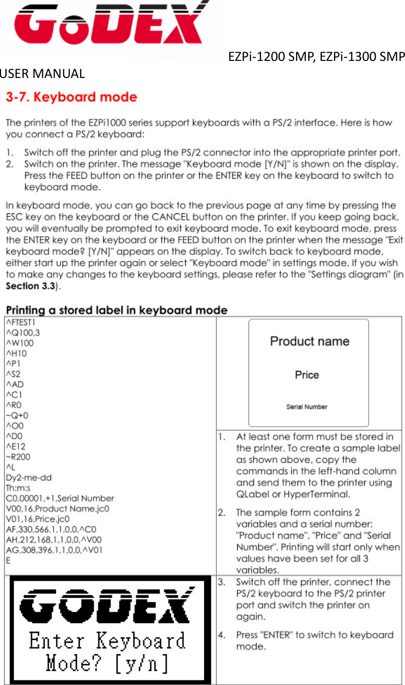  EZPi-1200 SMP, EZPi-1300 SMP USER MANUAL    