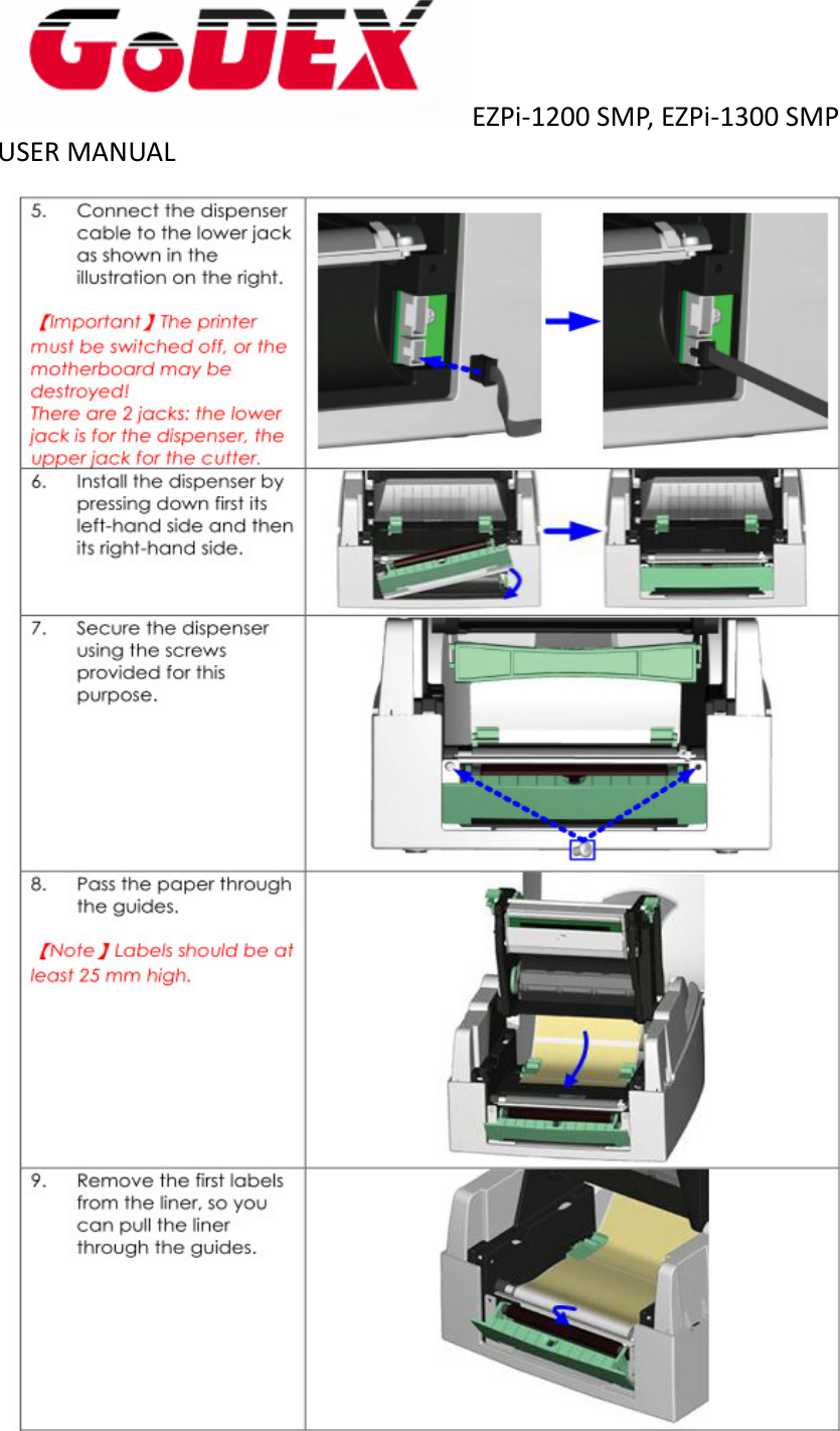  EZPi-1200 SMP, EZPi-1300 SMP USER MANUAL    