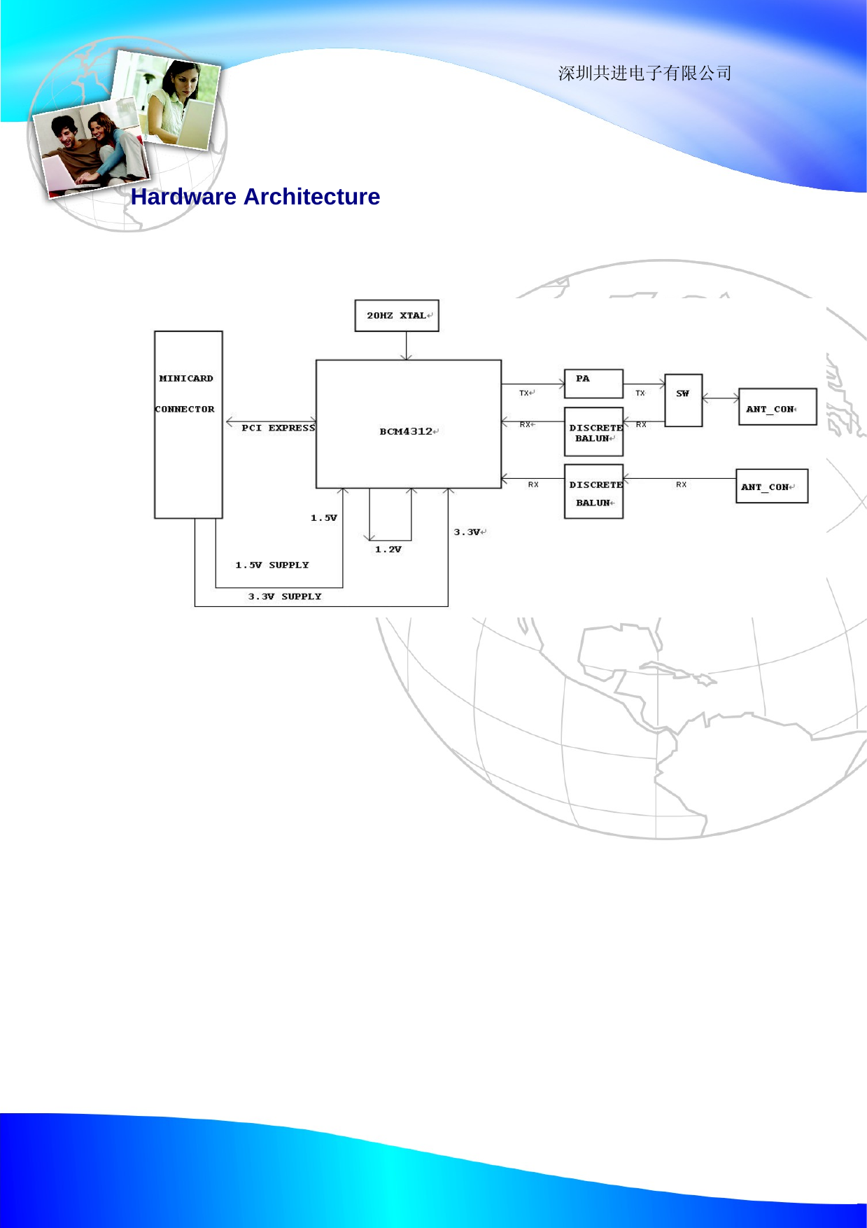                                                                 深圳共进电子有限公司   Hardware Architecture             