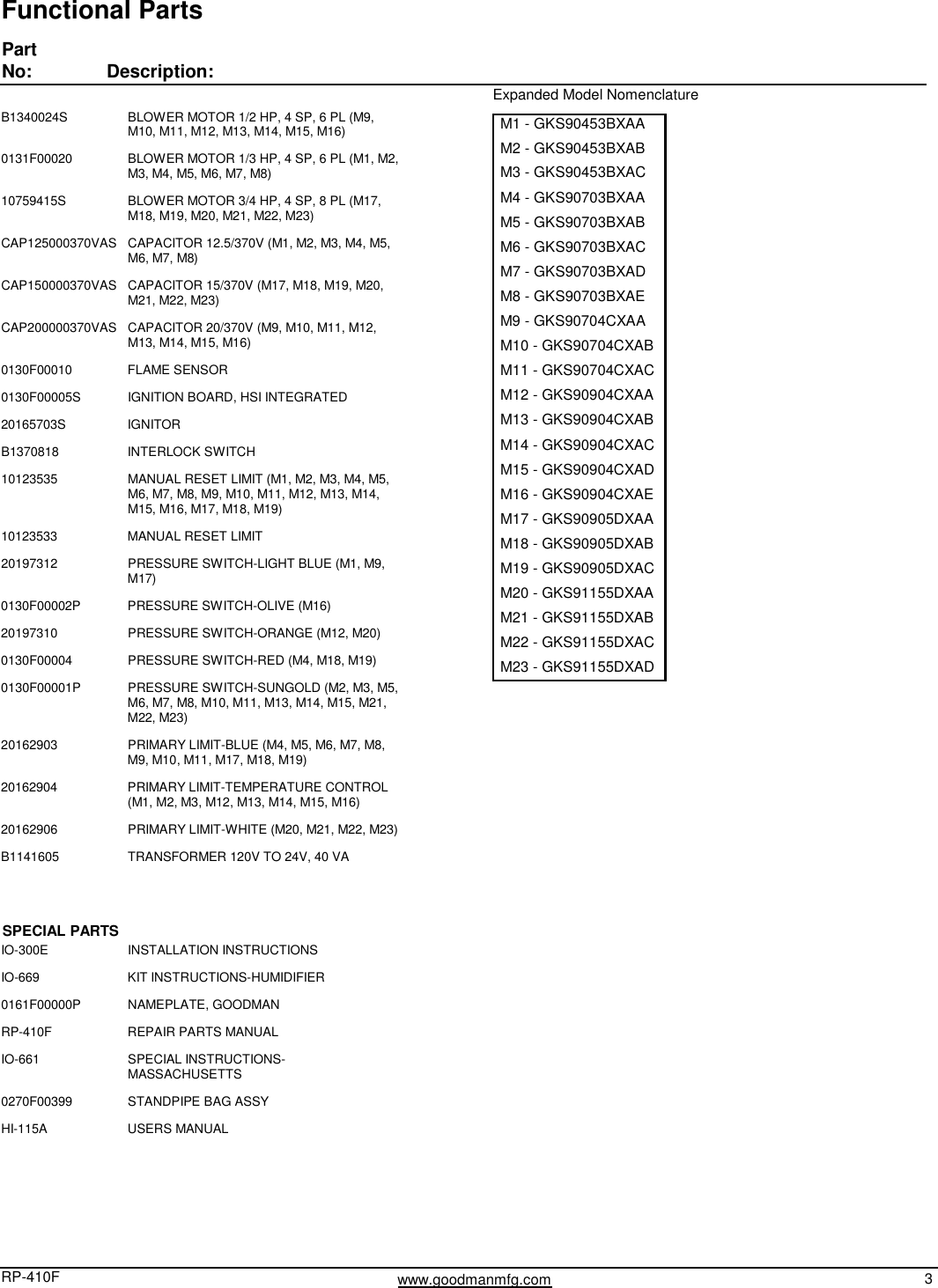 Page 3 of 11 - Goodman-Mfg Goodman-Mfg-Gks90453Bxaa-Users-Manual-  Goodman-mfg-gks90453bxaa-users-manual