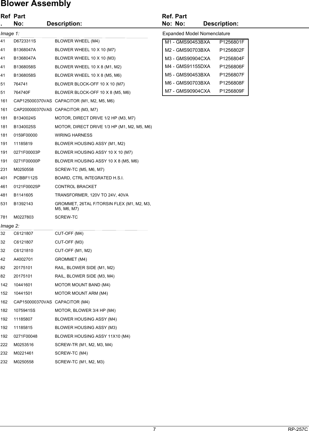 Page 7 of 11 - Goodman-Mfg Goodman-Mfg-Gms90453Bxa-Parts-List- ManualsLib - Makes It Easy To Find Manuals Online!  Goodman-mfg-gms90453bxa-parts-list