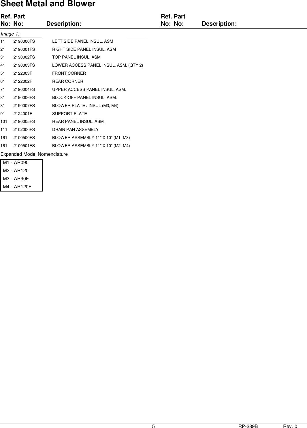 Page 5 of 9 - Goodman-Mfg Goodman-Mfg-Goodman-Mfg-Co-Lp-Wheelchair-Ar090-Users-Manual- RPT - Parts Manual Cover  Goodman-mfg-goodman-mfg-co-lp-wheelchair-ar090-users-manual