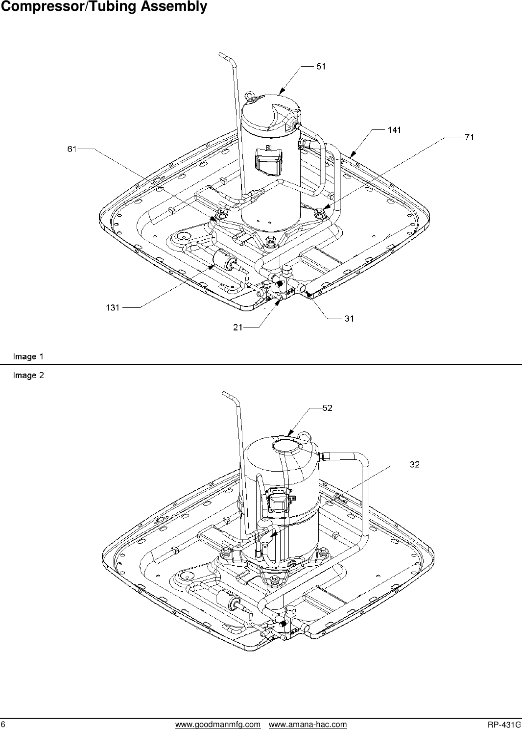 Page 6 of 9 - Goodman-Mfg Goodman-Mfg-Remote-Condensing-Units-Gsc13-Users-Manual- RPT - Parts Manual Cover  Goodman-mfg-remote-condensing-units-gsc13-users-manual