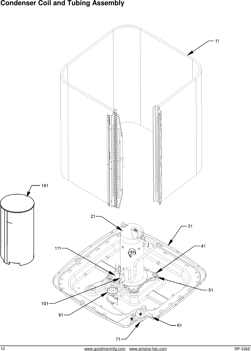 Page 10 of 12 - Goodman-Mfg Goodman-Mfg-Sx14-R-410A-Users-Manual-  Goodman-mfg-sx14-r-410a-users-manual