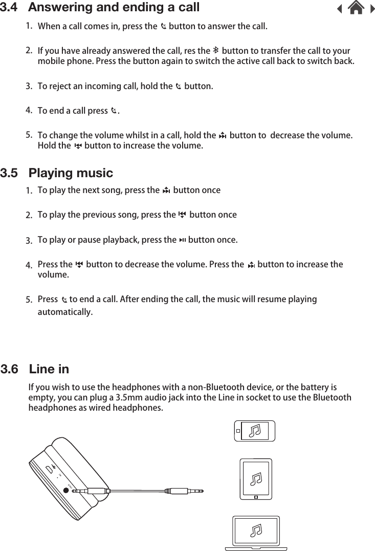 Page 6 of 8 - Goodmans Goodmans-Goodmans-Ghp04Bt-Users-Manual- GHP04BT IB 9-22  Goodmans-goodmans-ghp04bt-users-manual