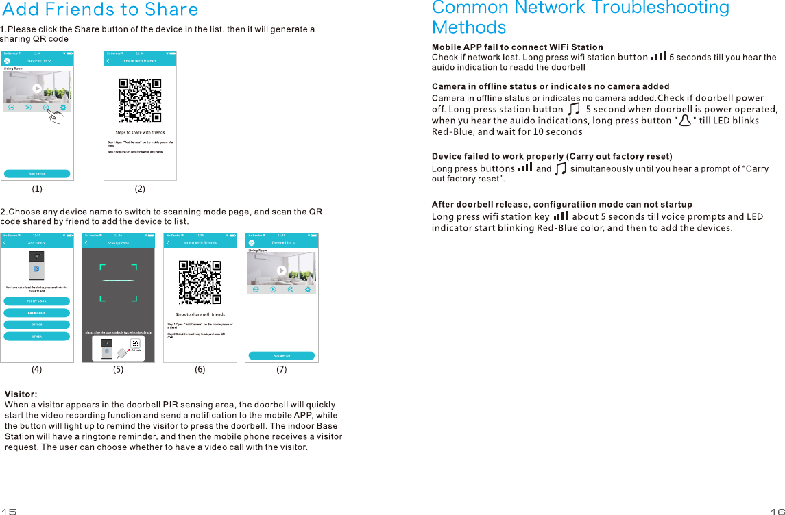 Page 9 of Gospell Smarthome Electronic GT4025 WiFi Video Doorbell User Manual                      1