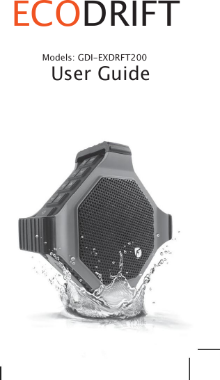 ECODRIFTModels: GDI-EXDRFT200User Guide