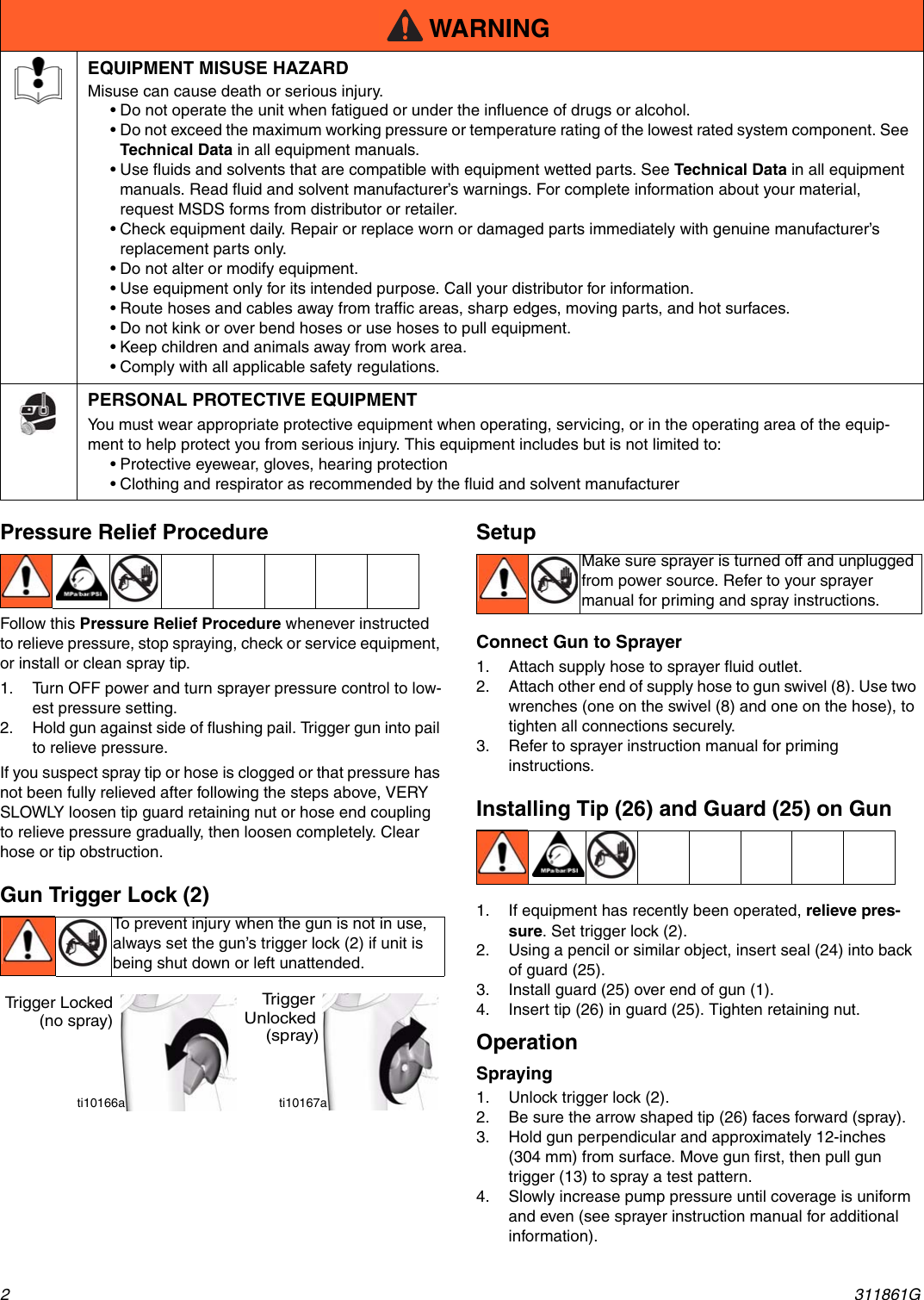 Page 2 of 4 - Graco-Inc Graco-Inc-311861G-Users-Manual- 311861G - Contractor And FTx Gun, English  Graco-inc-311861g-users-manual