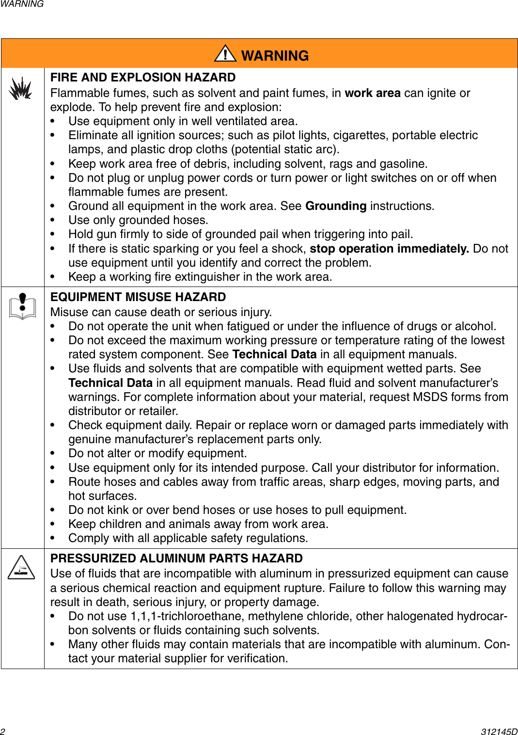 Page 2 of 12 - Graco-Inc Graco-Inc-312145D-Users-Manual- 312145D, XTR5 And XTR 7 Airless Spray Gun, English  Graco-inc-312145d-users-manual